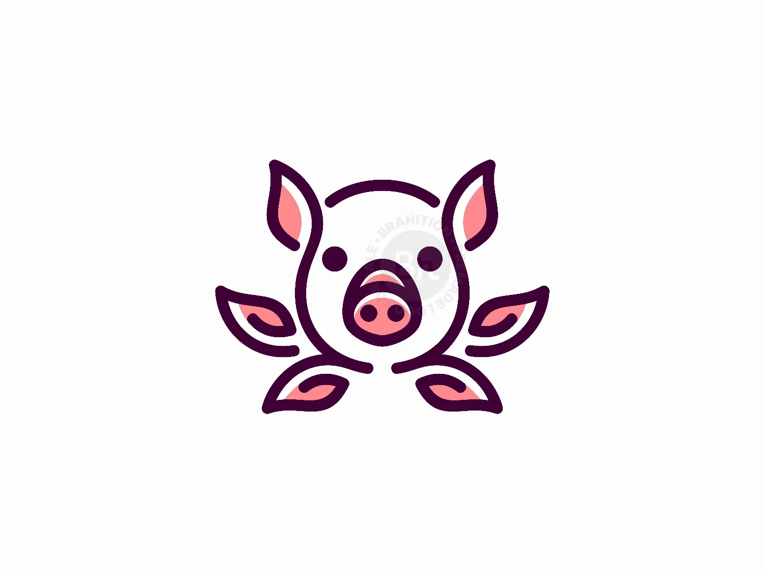 Pig Leaf Line Logo