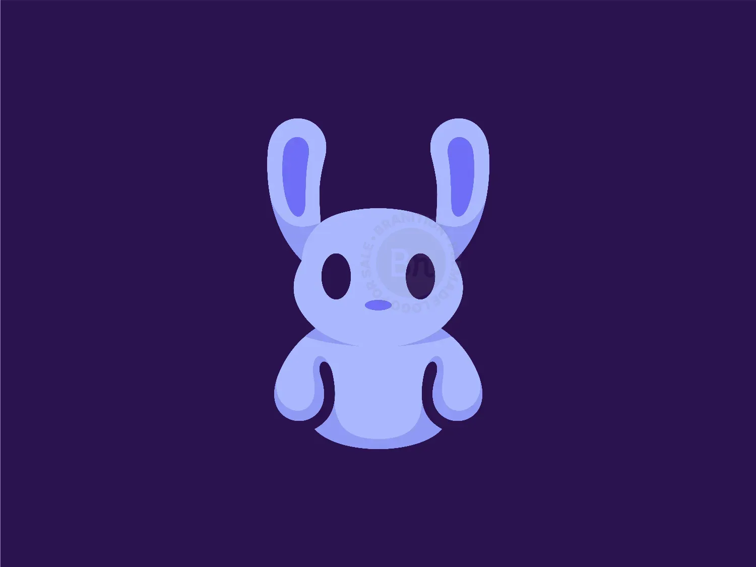 Cute Rabbit Logo