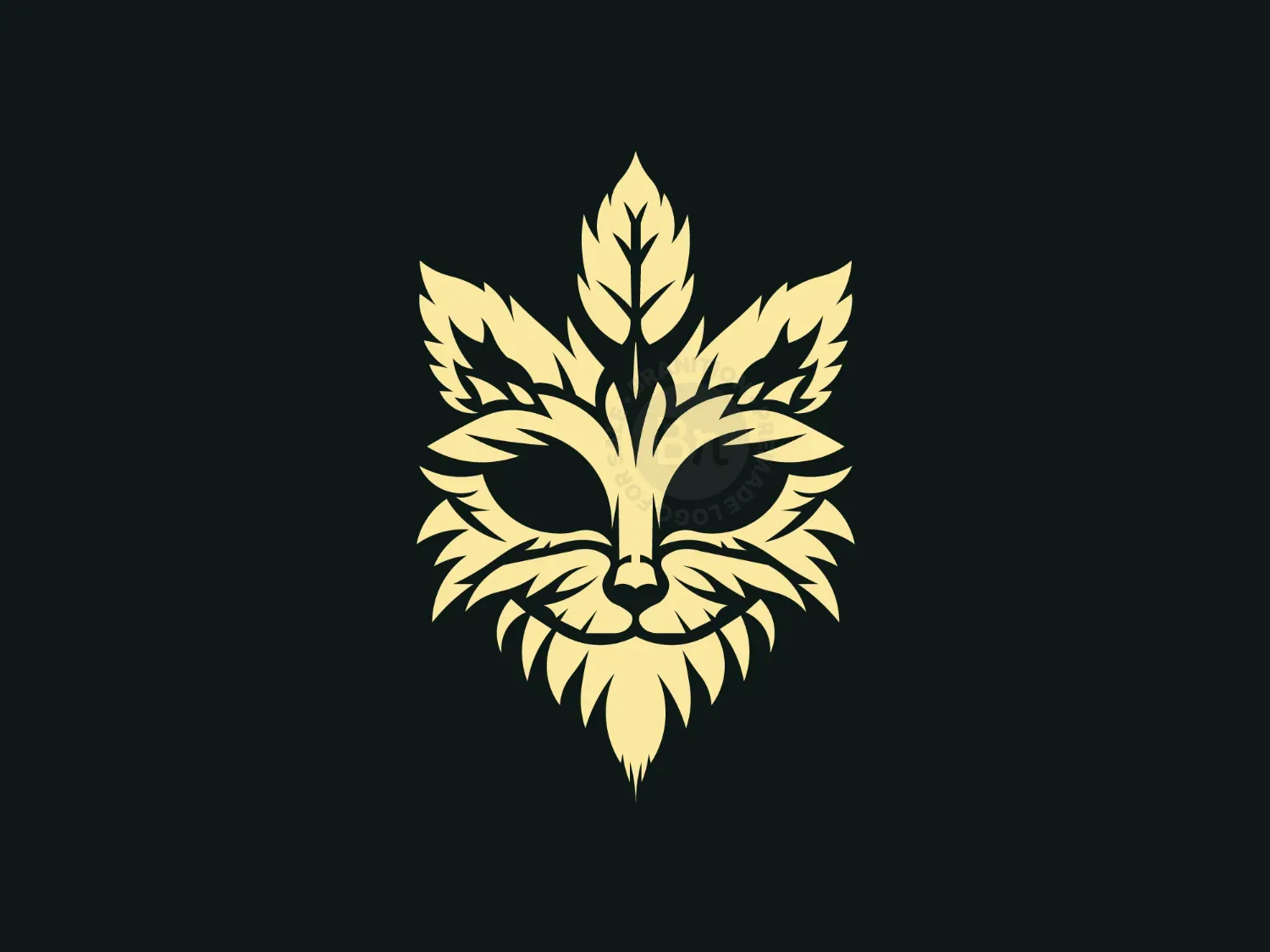 ECO CAT Logo Or Cat Leaf Logo