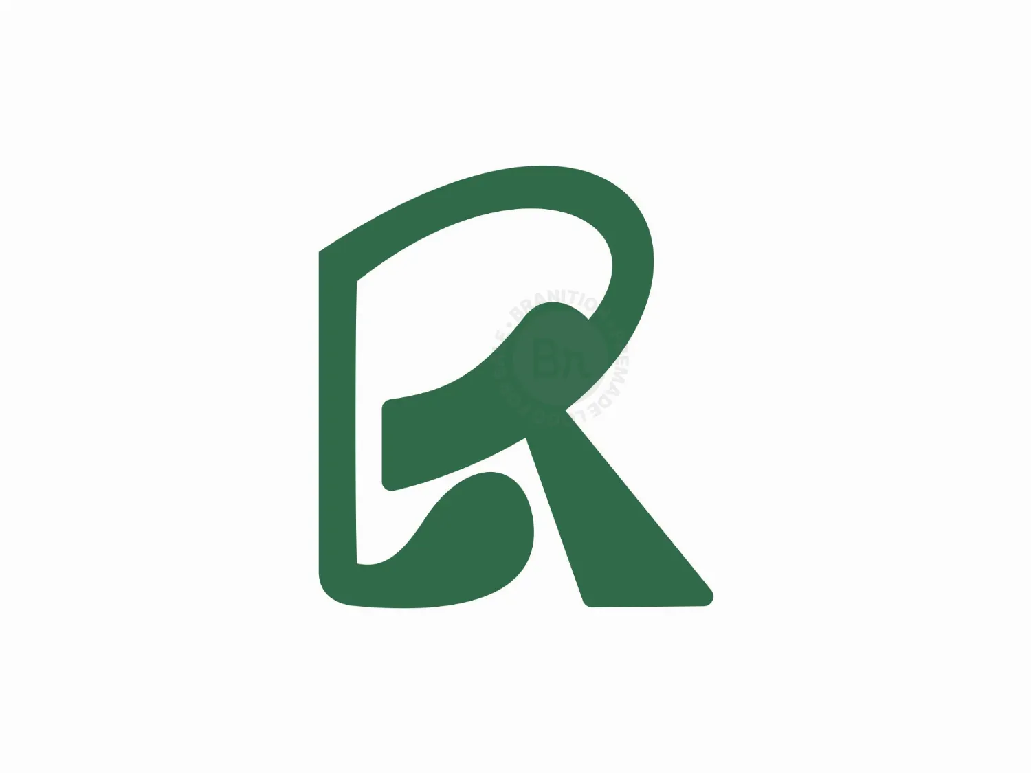 letter r modern logo logo 33