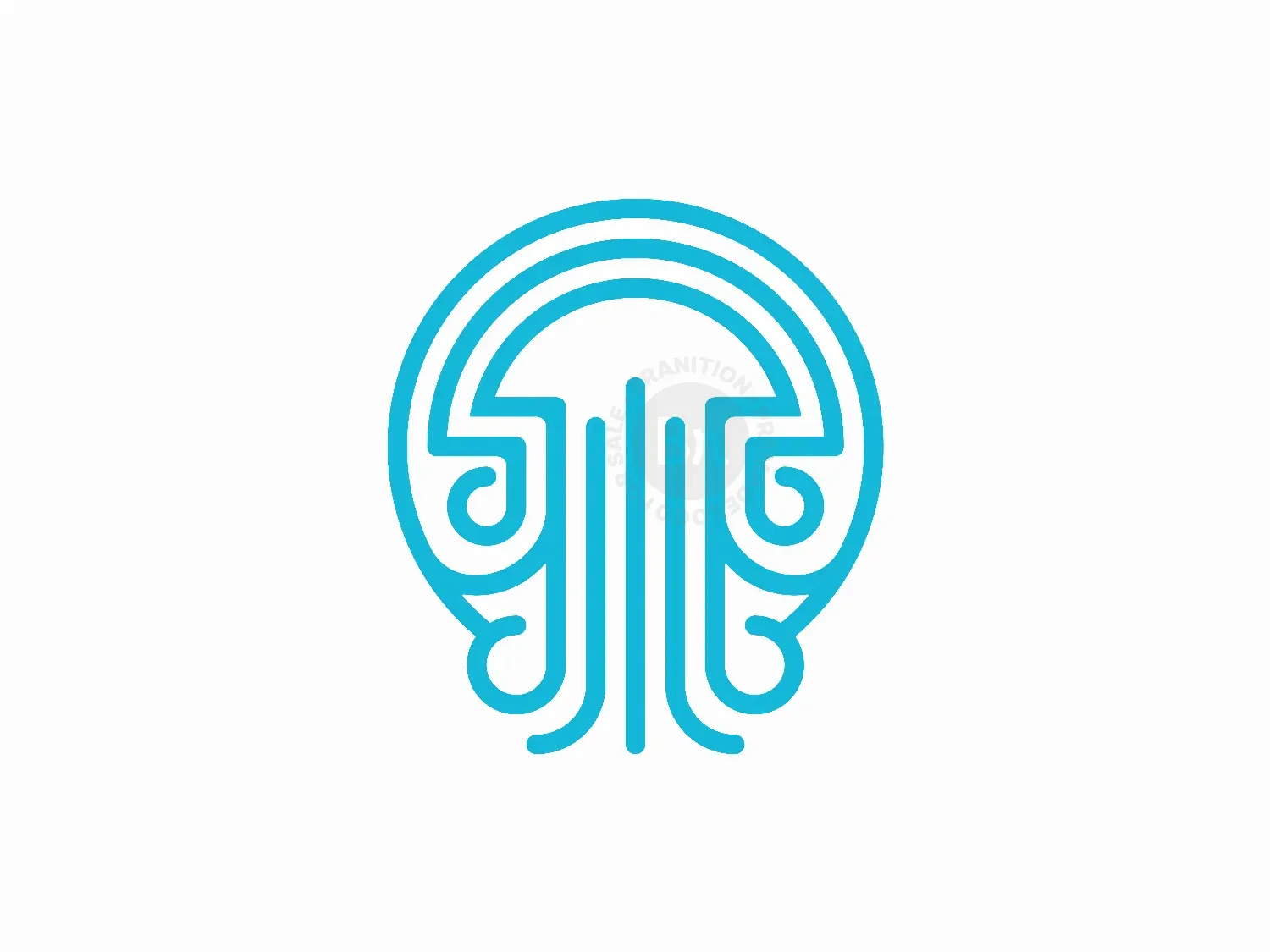 Jellyfish Modern Logo