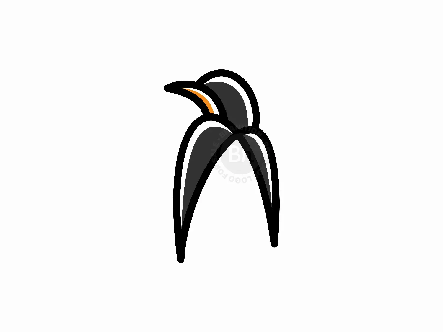 Penguin Geometric Logo