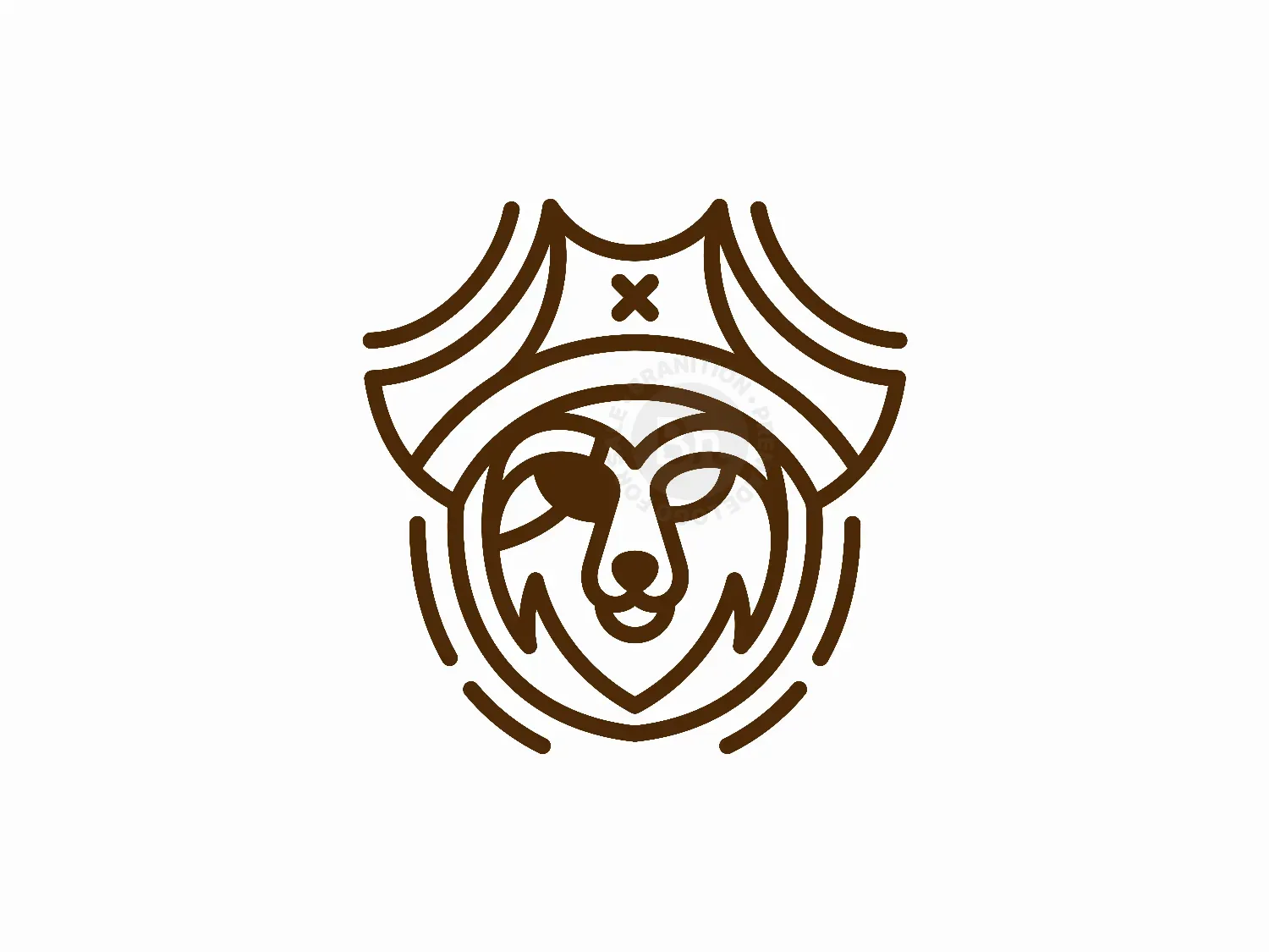 Bear Pirates Line Logo