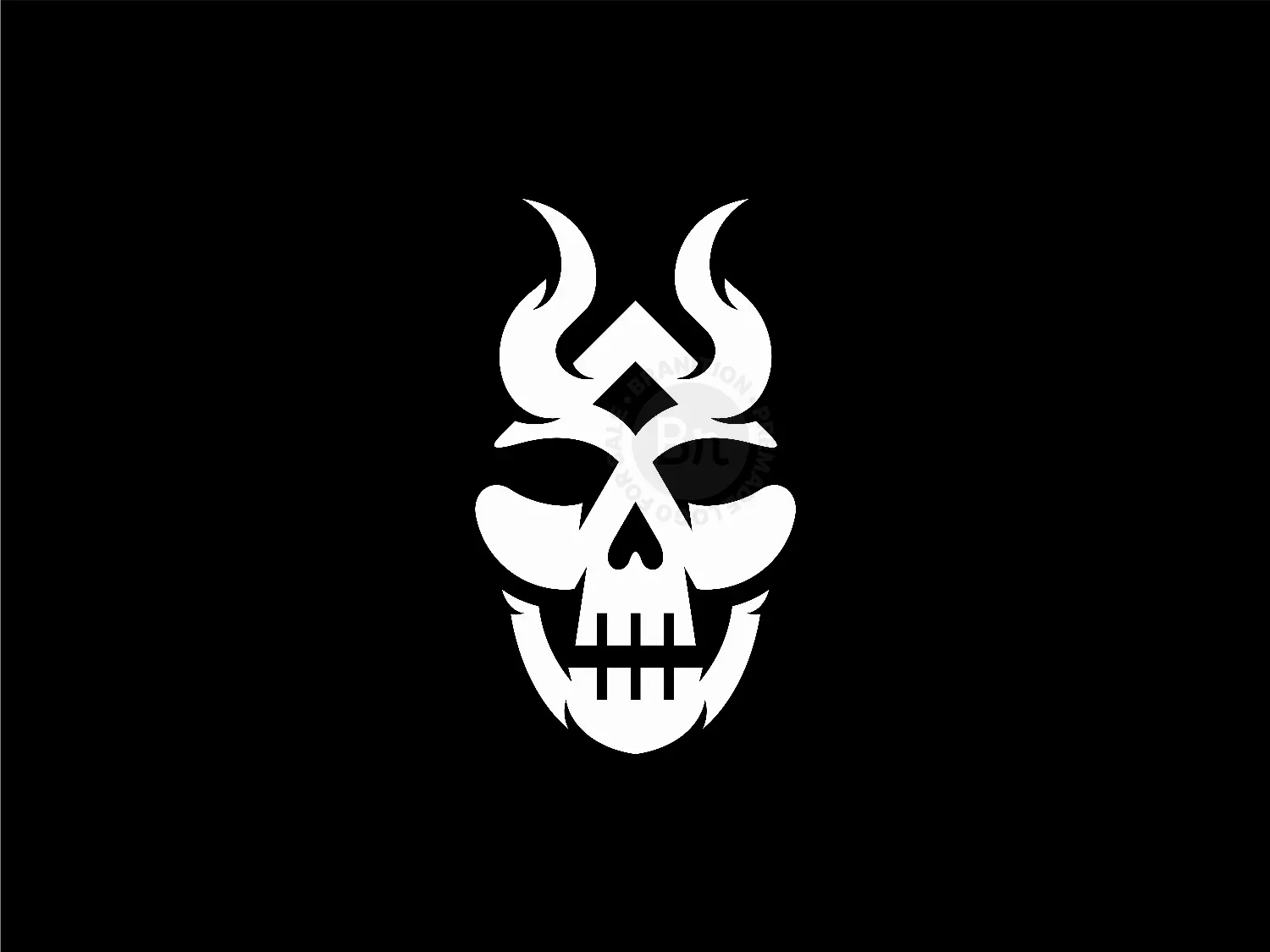 Skull Horn Logo