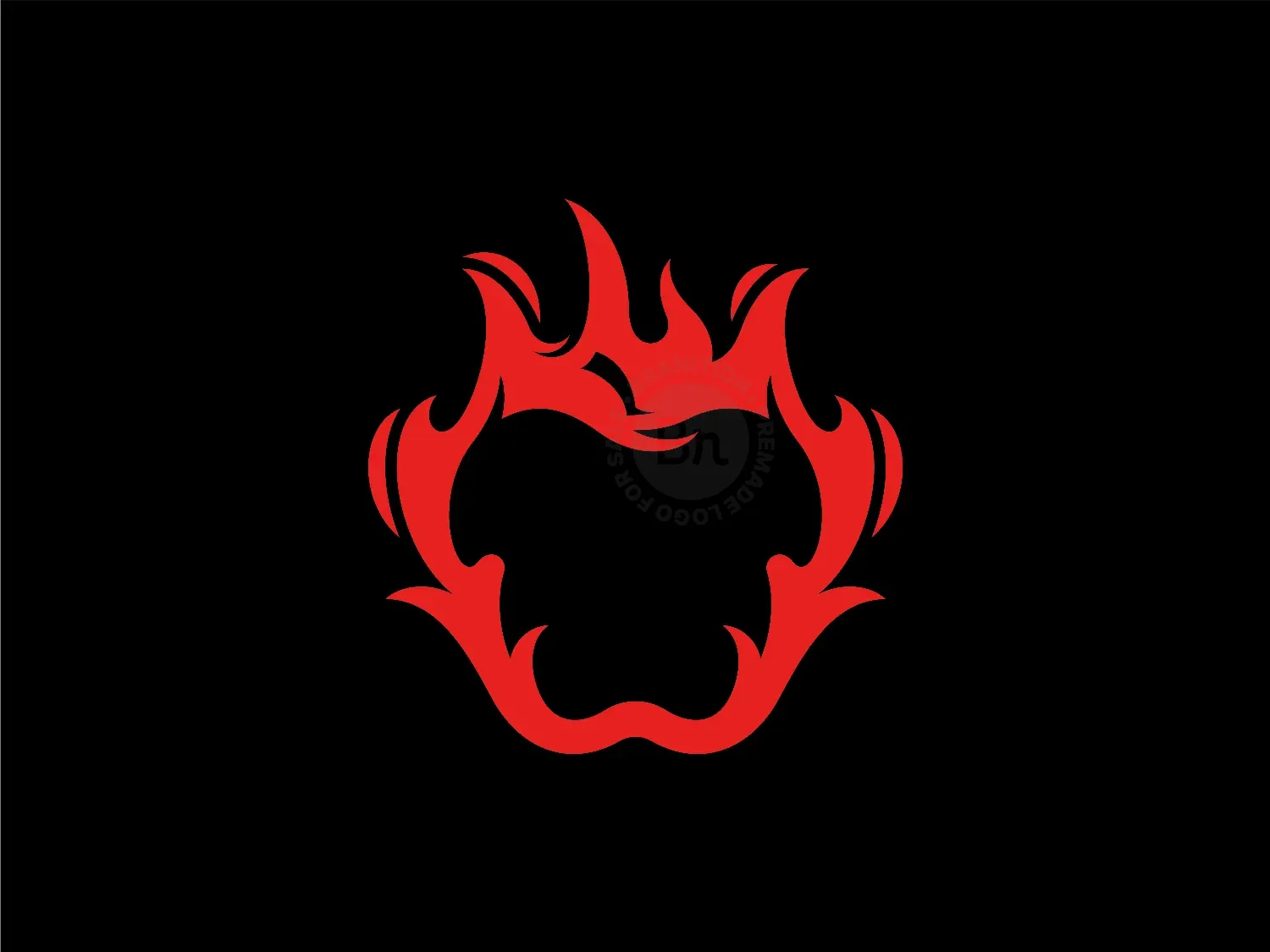 burn logo 6