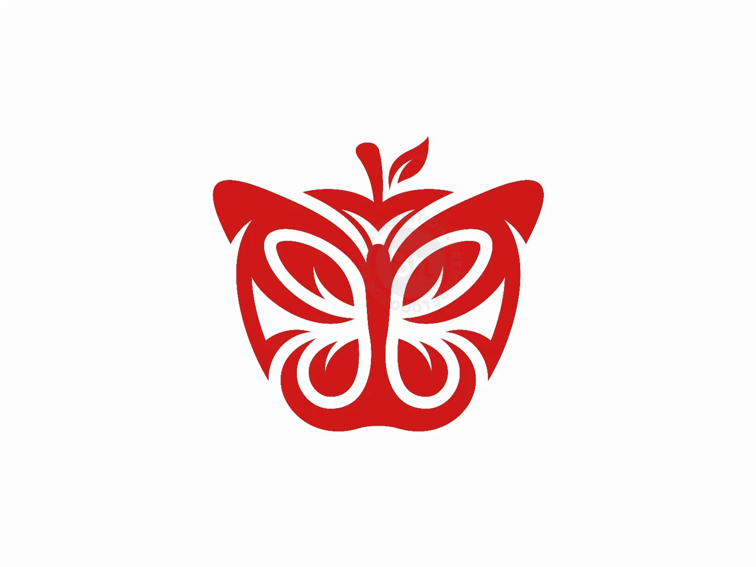 Apple Butterfly Logo