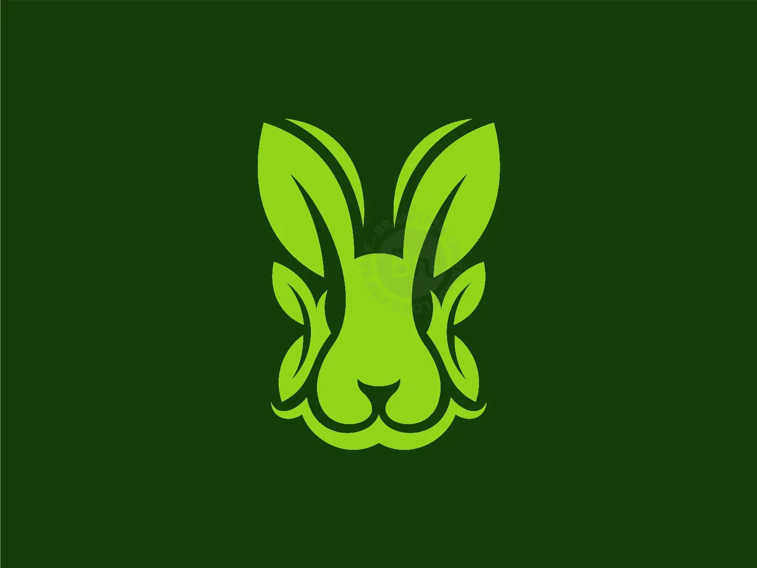 Rabbit Leaf Logo