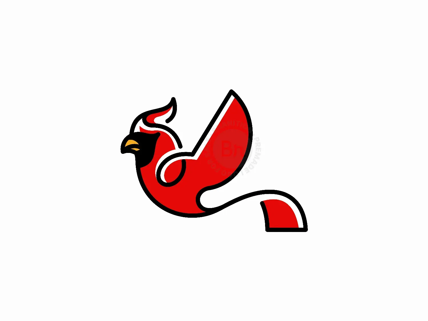 Bird Cardinal Logo