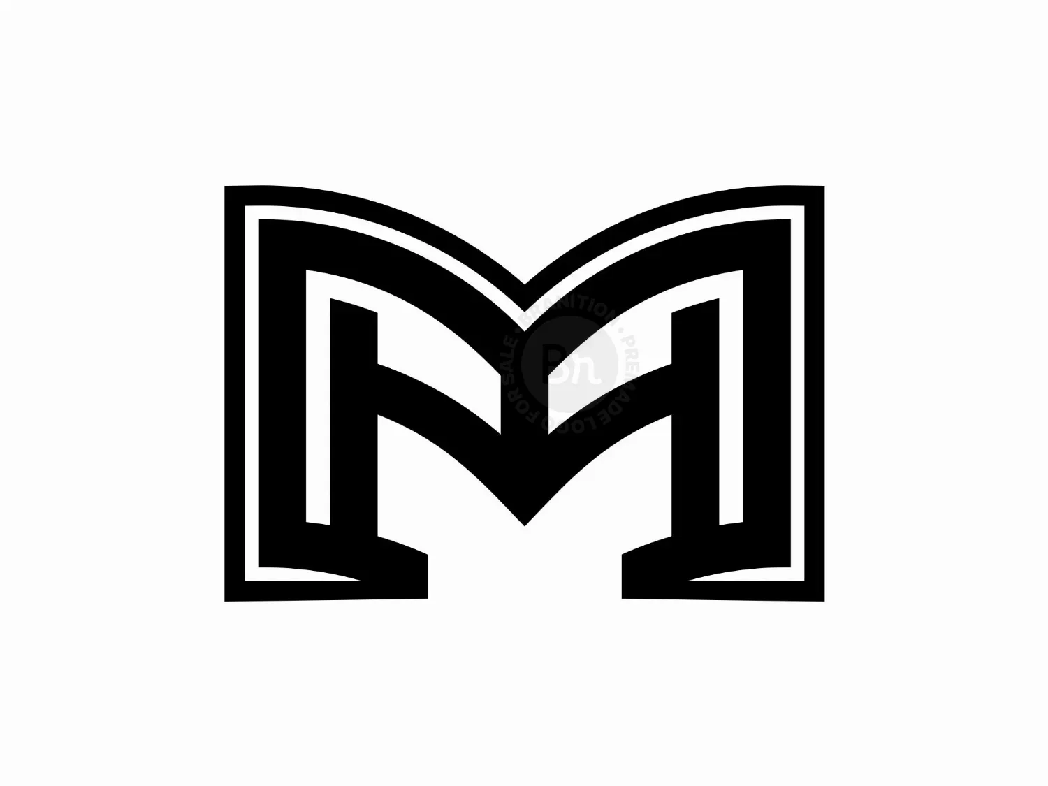 m simple logo 27