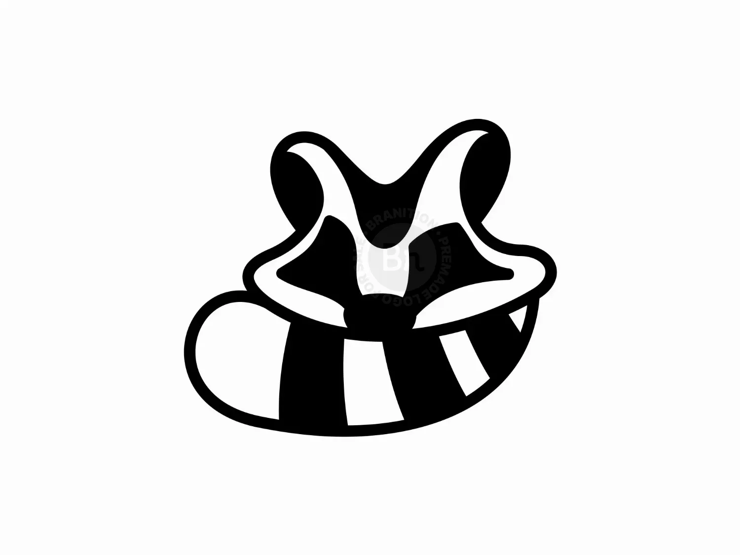 Simple Raccoon Logo