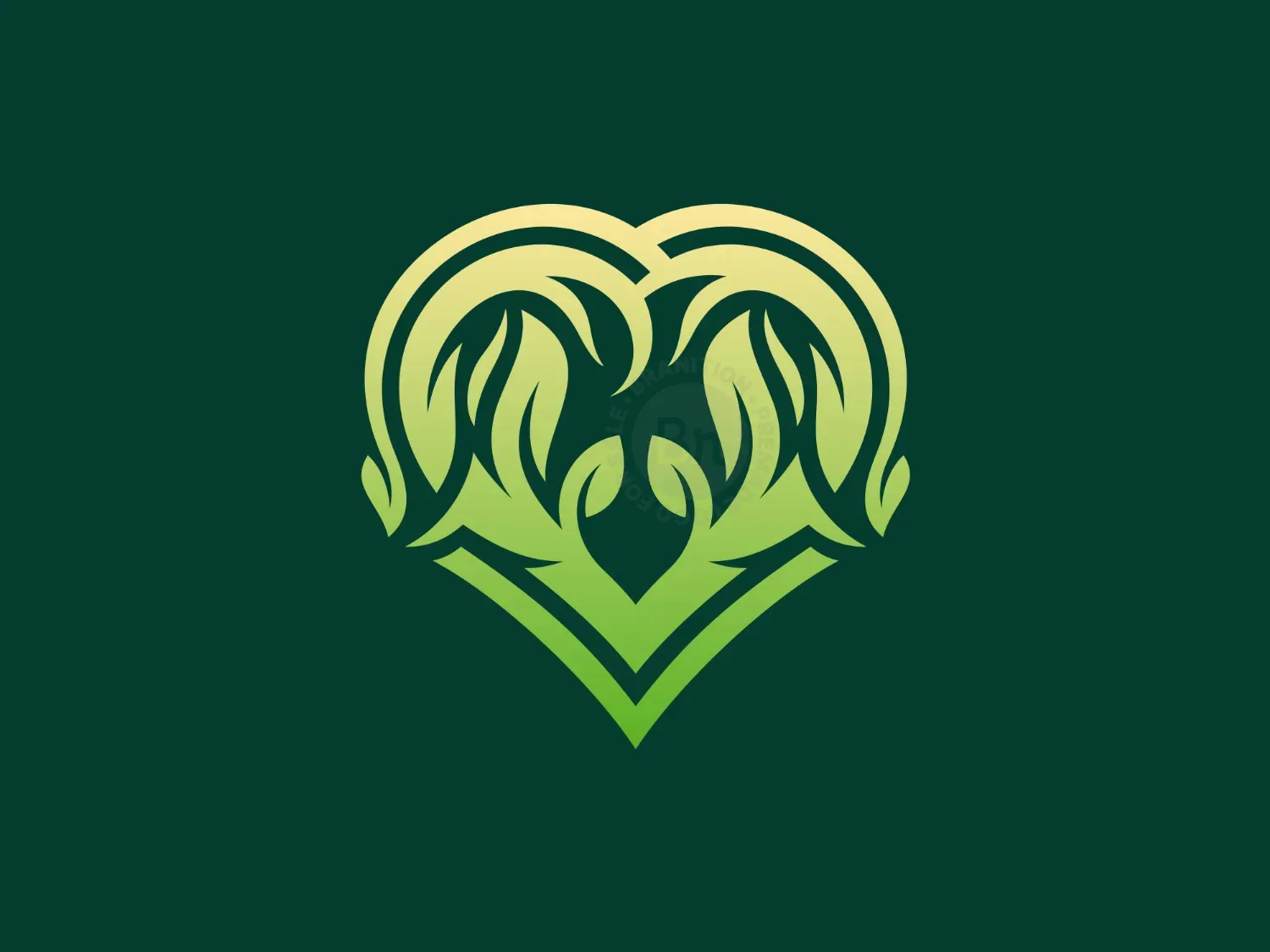 Love Leaf Logo