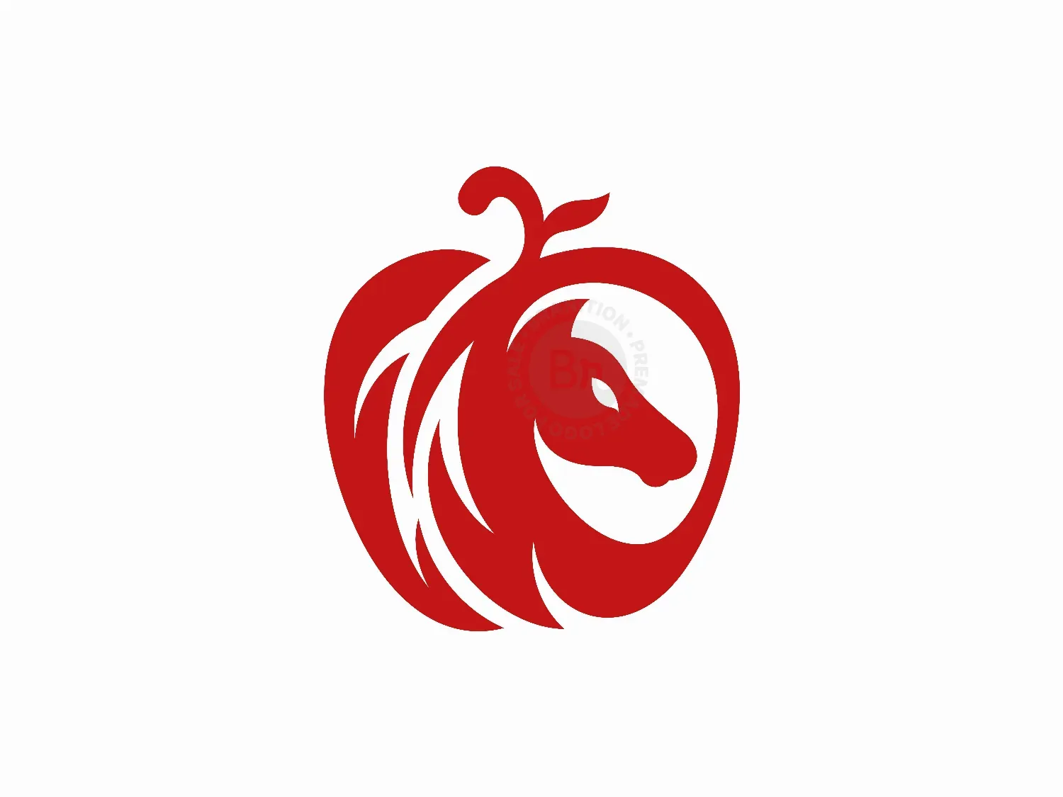 Apple Horse Logo