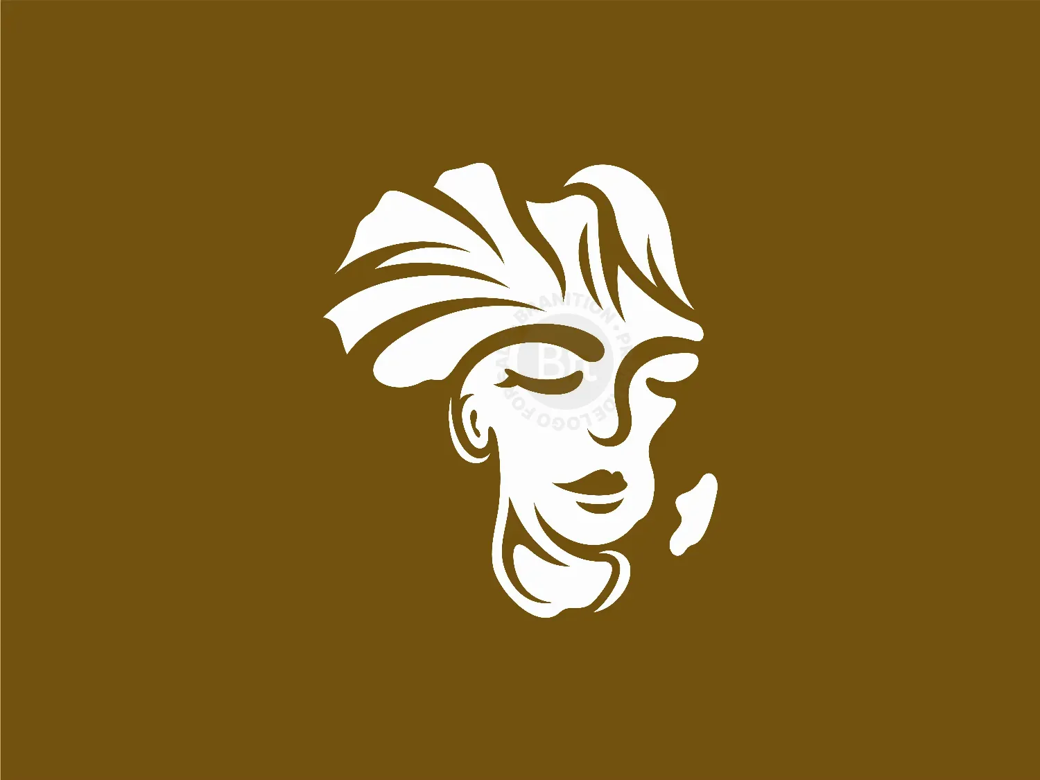 African Woman Logo