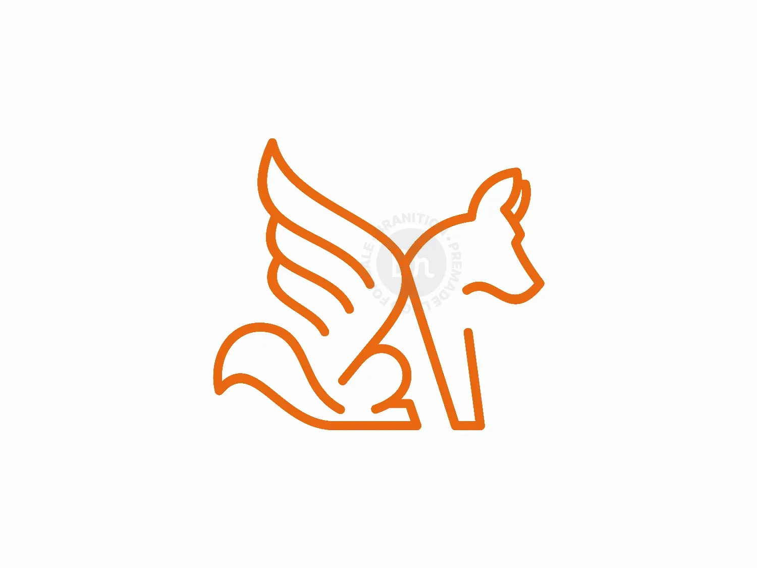 fox bird logo logo 3