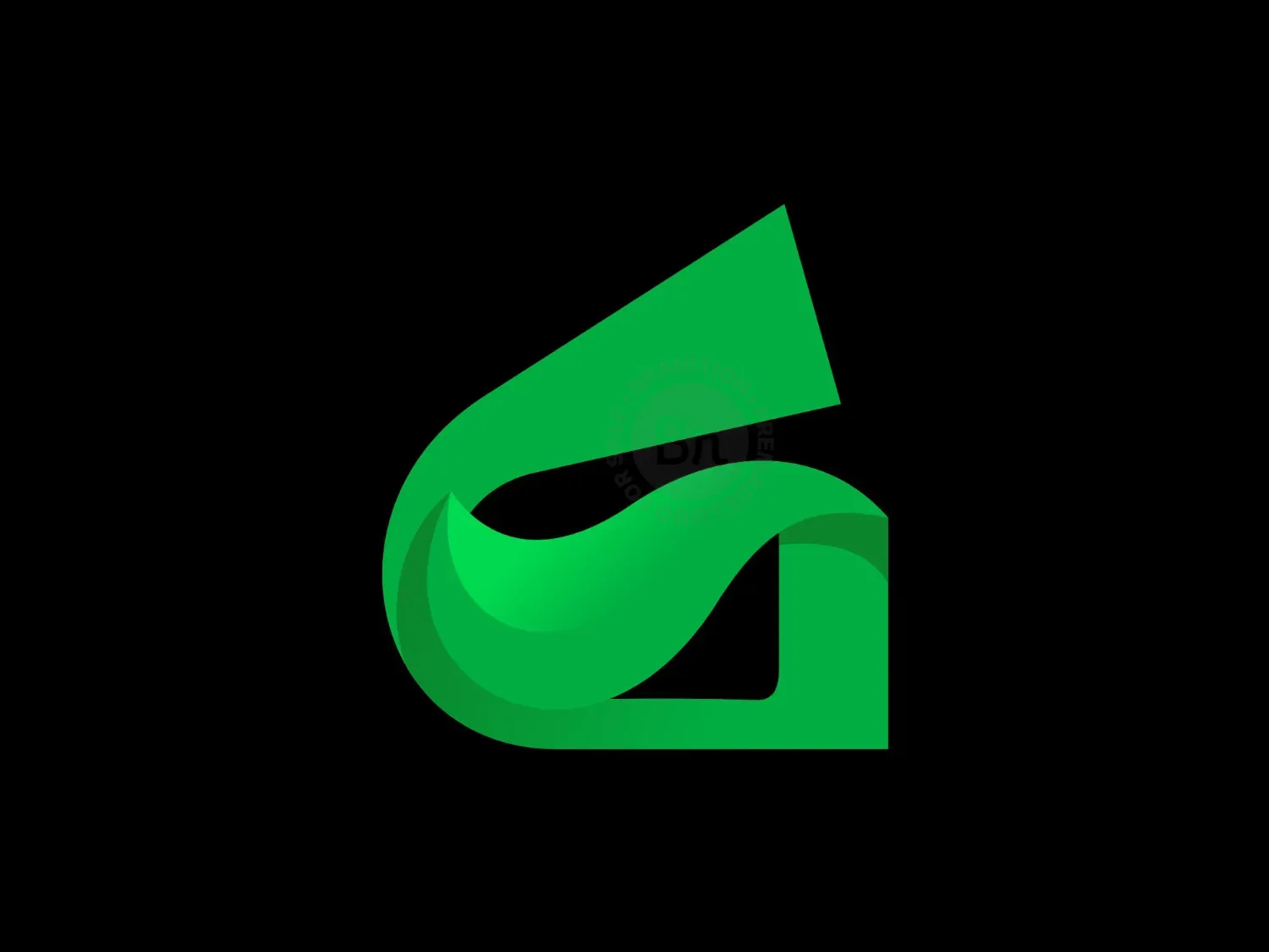 modern g logo logo 11