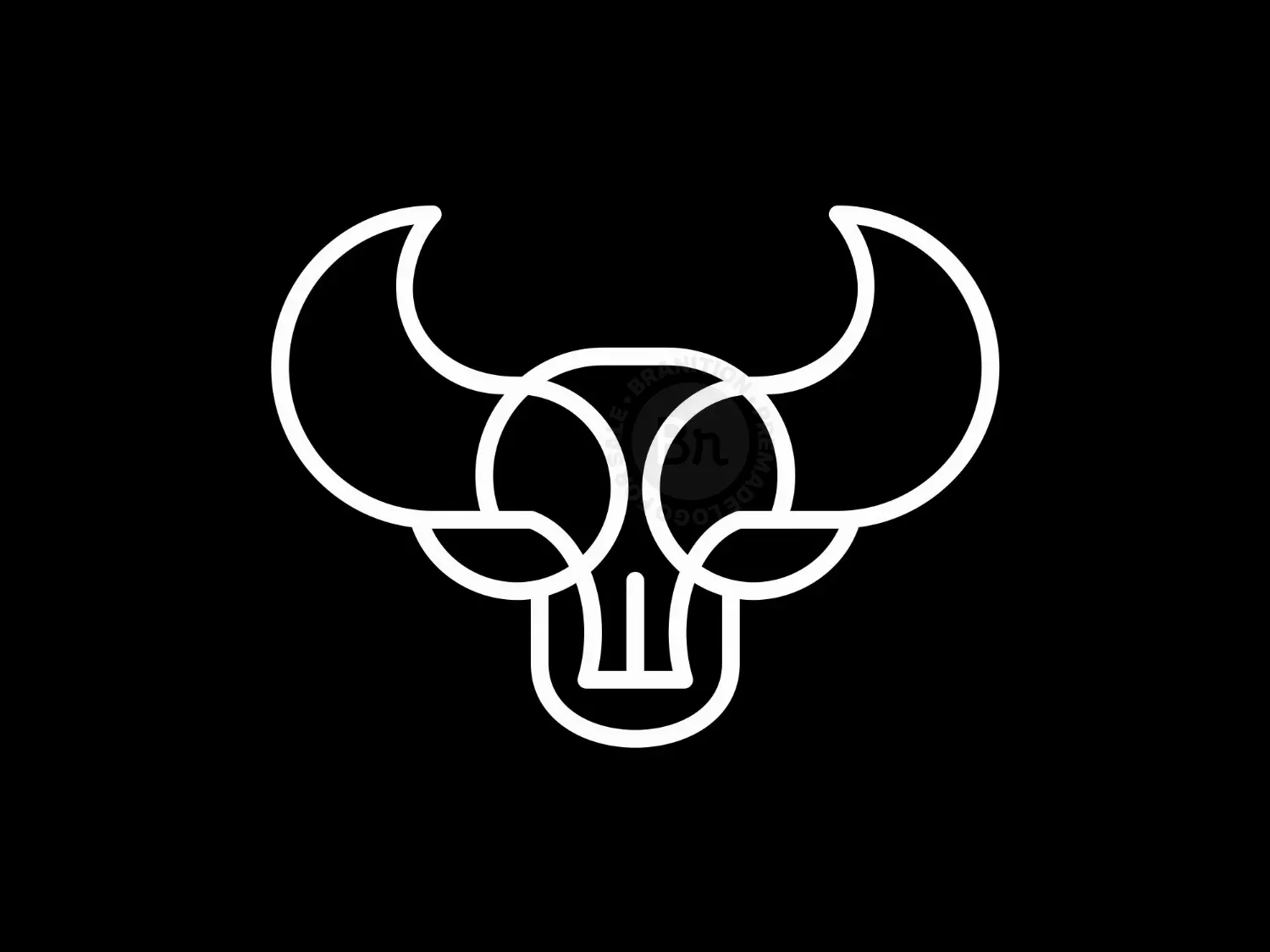 Skull Bull Logo