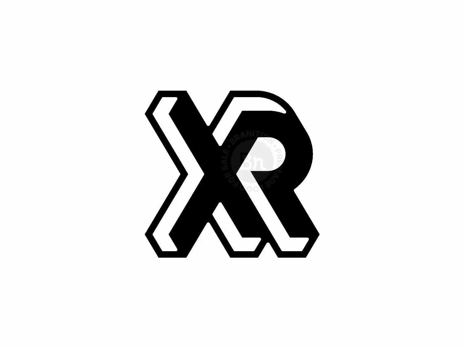 Letter RX Initial XR Logo