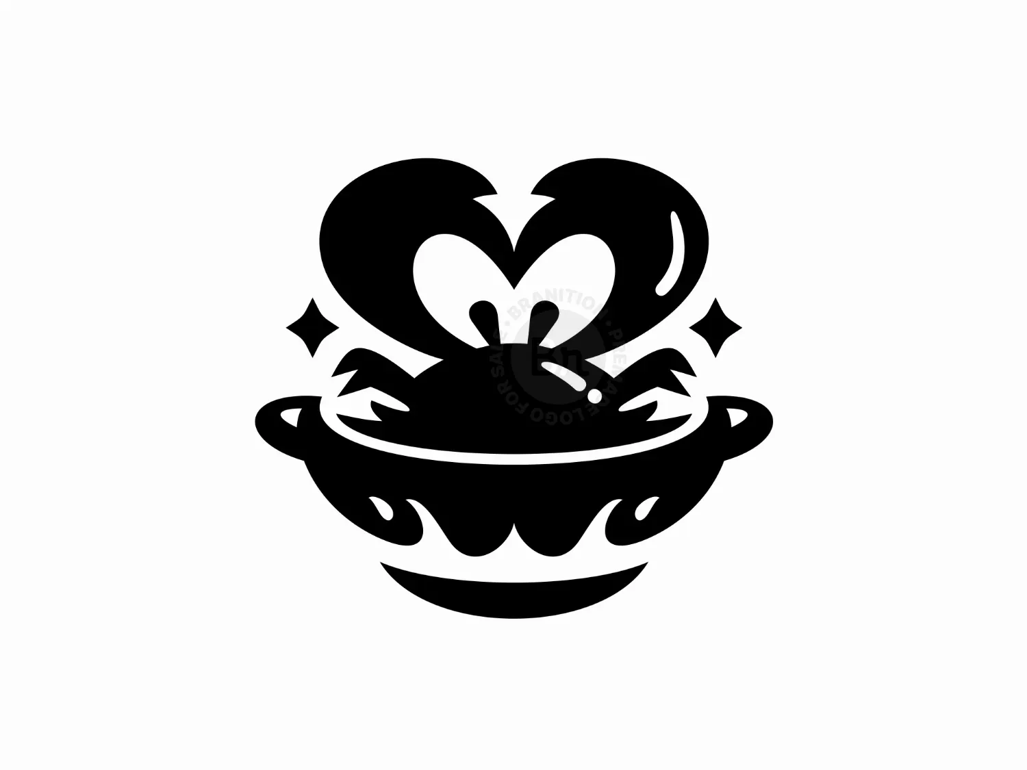 Fire Pot Crab Love Logo