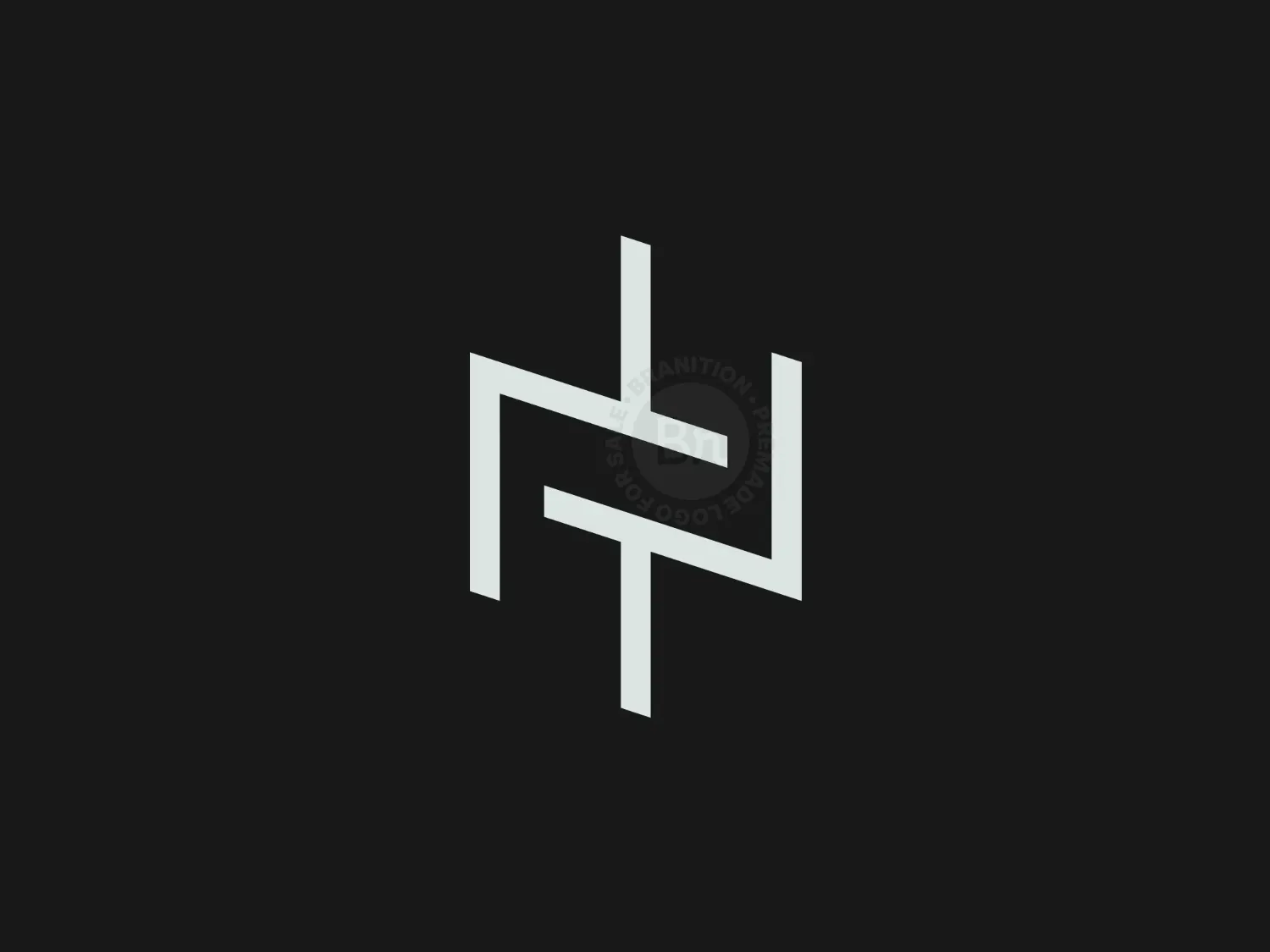 Letter N Hexa Logo