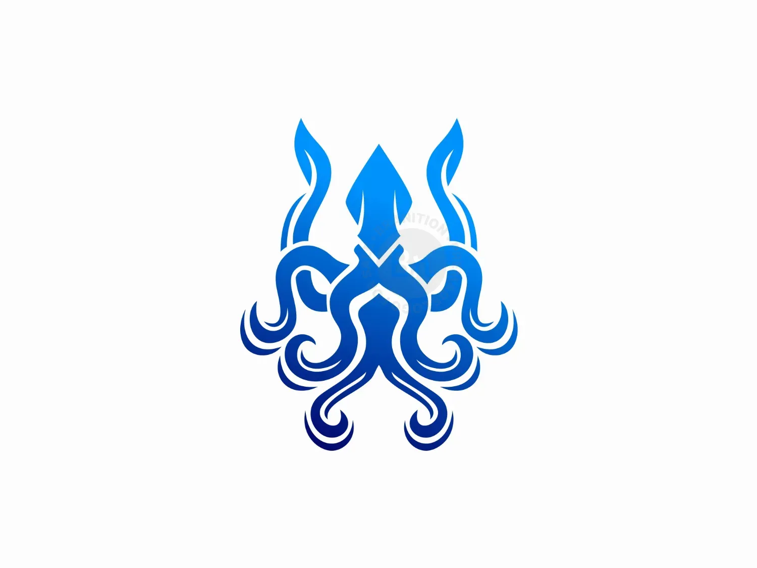 Iconic Squid Logo