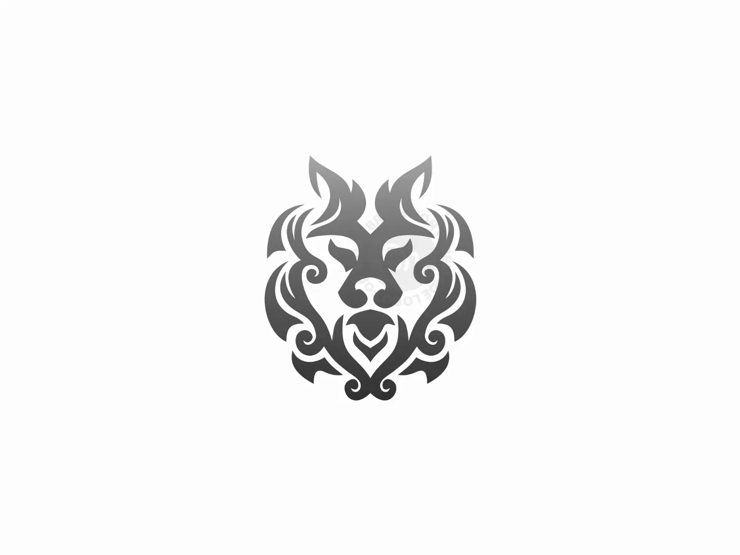 Ornament Wolf Logo