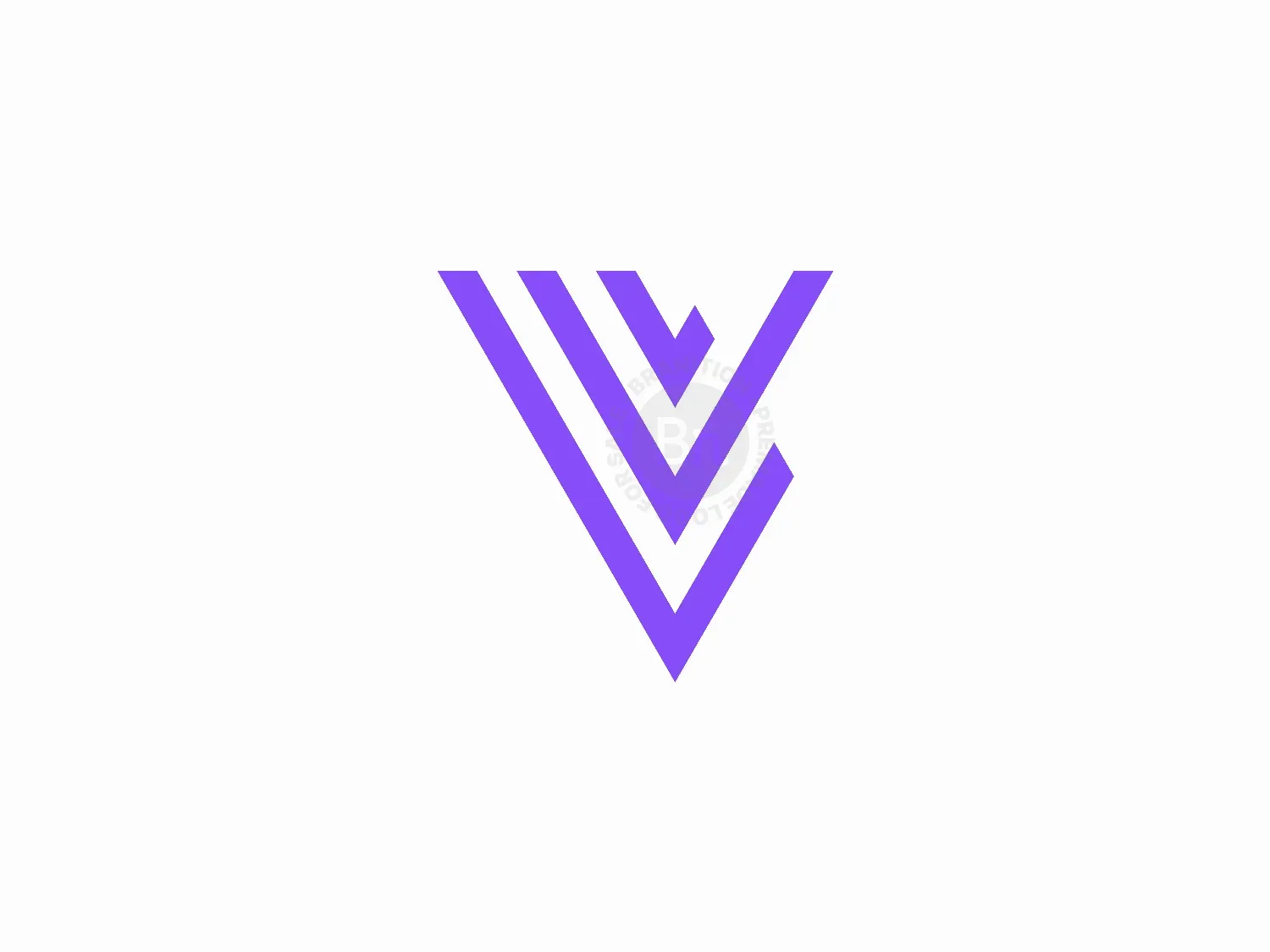 v monogram logo 7