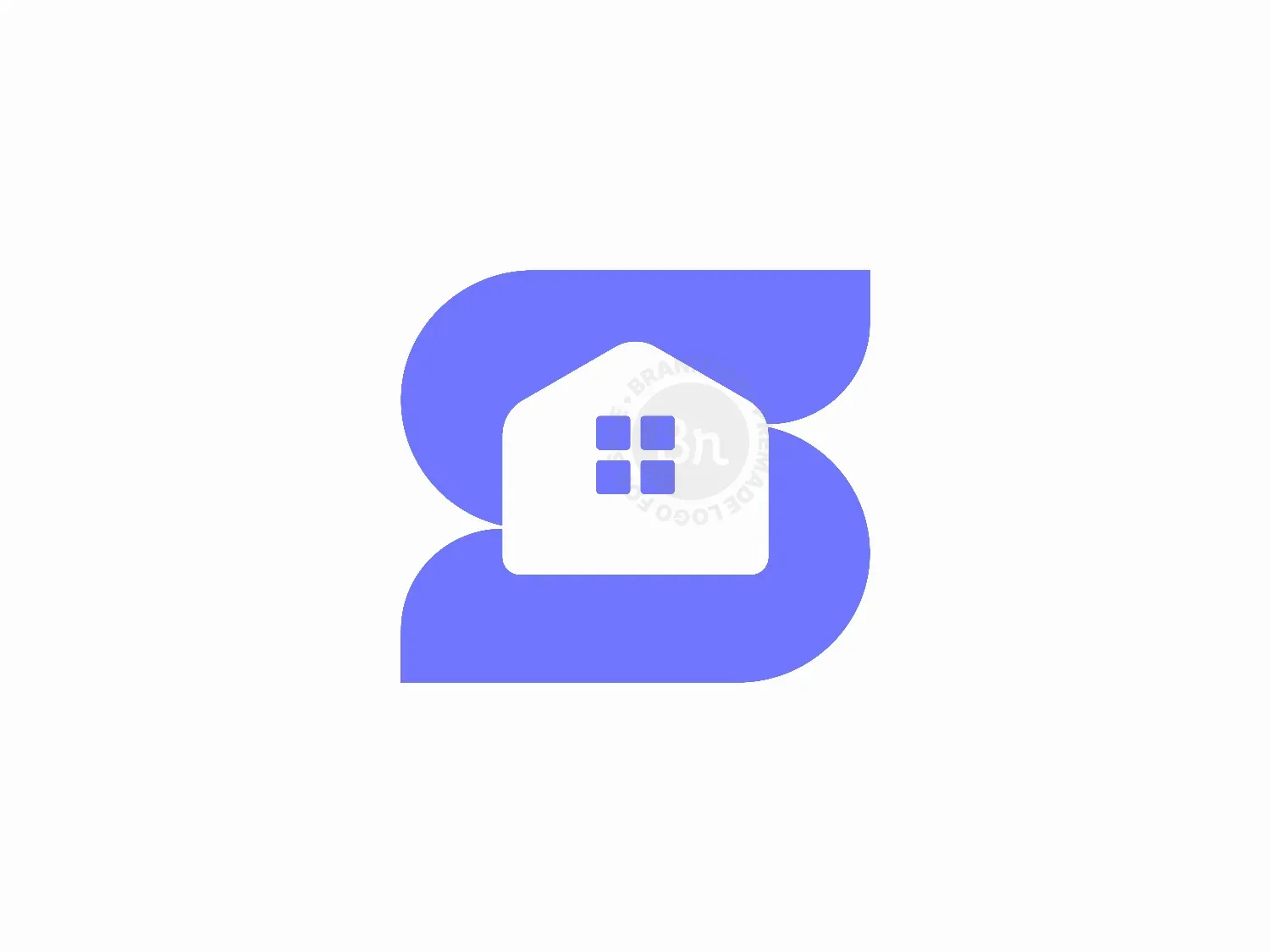 simple home logo logo 18