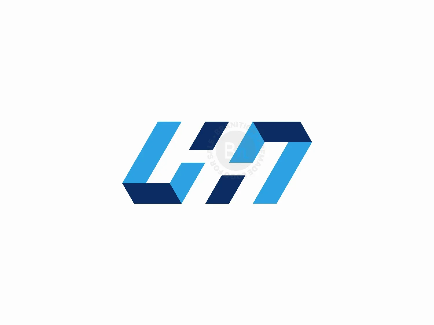 modern h logo logo 33