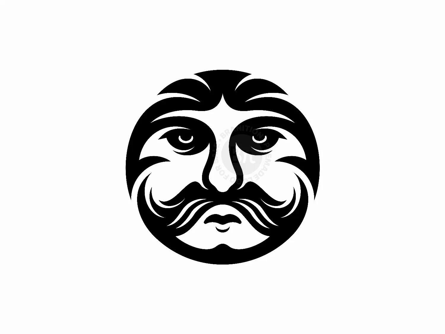 Face Man Logo