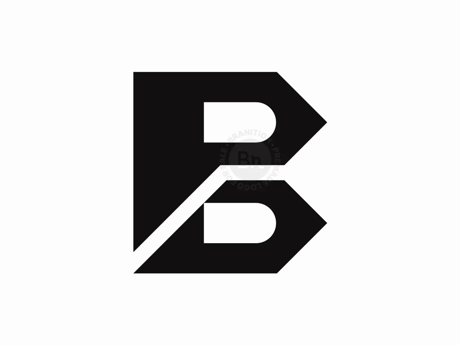 Letter B Or PB Logo