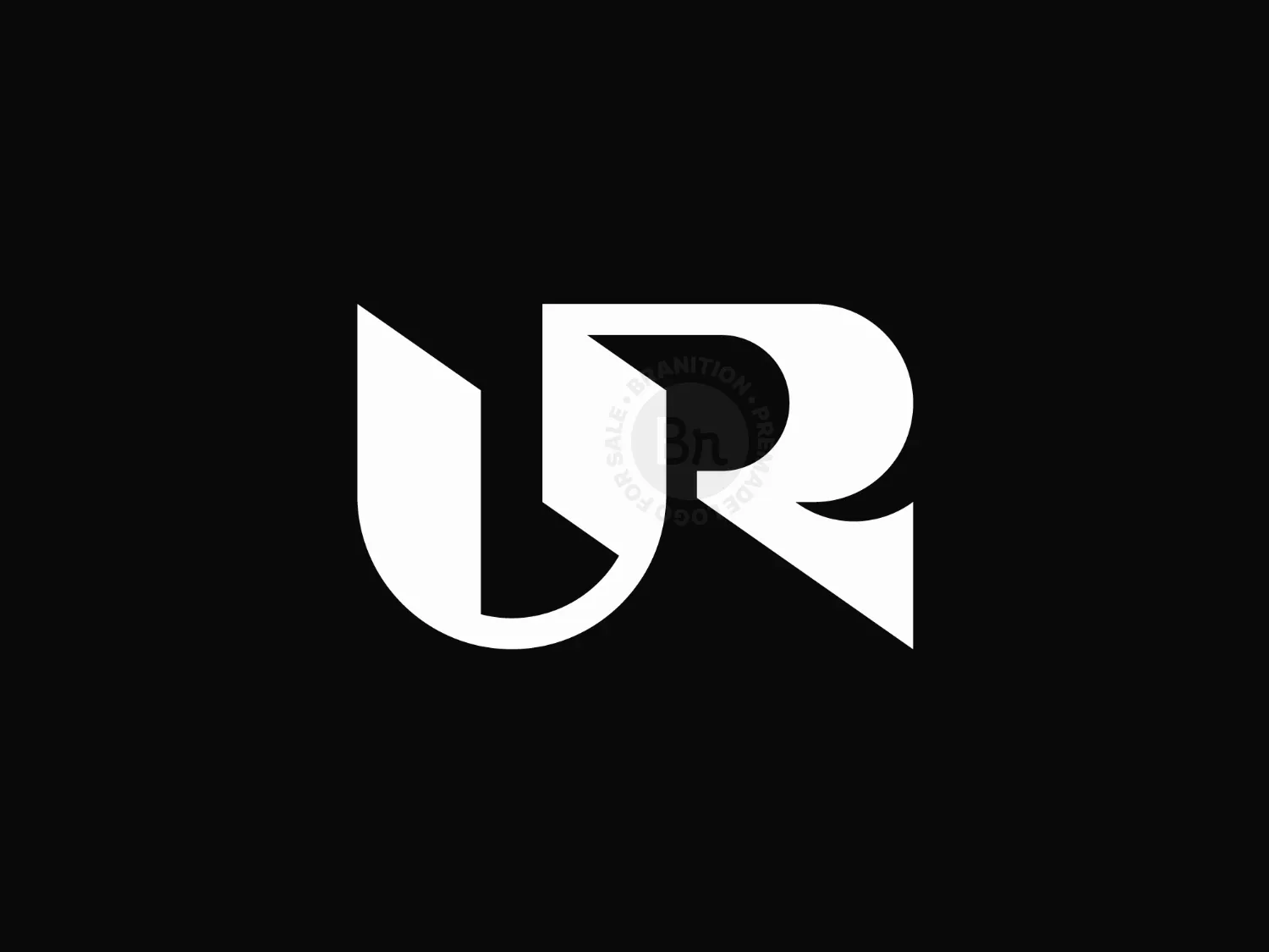 UR Initial Letter Monogram Logo