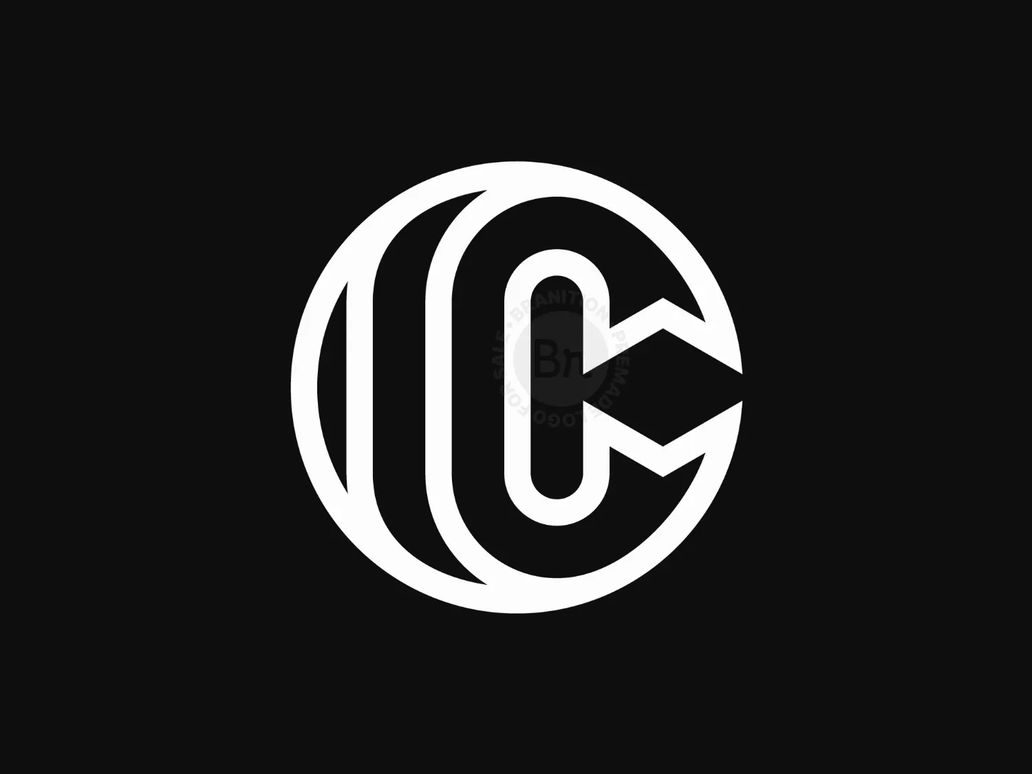 Elegant Letter C Circle Logo