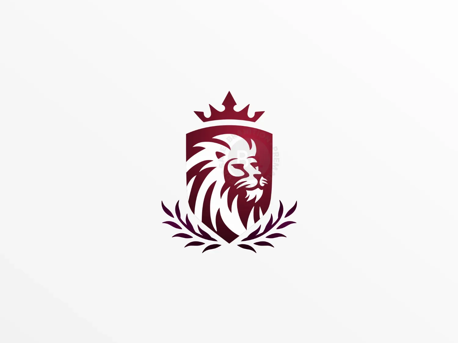 Royal Lion Shield Logo