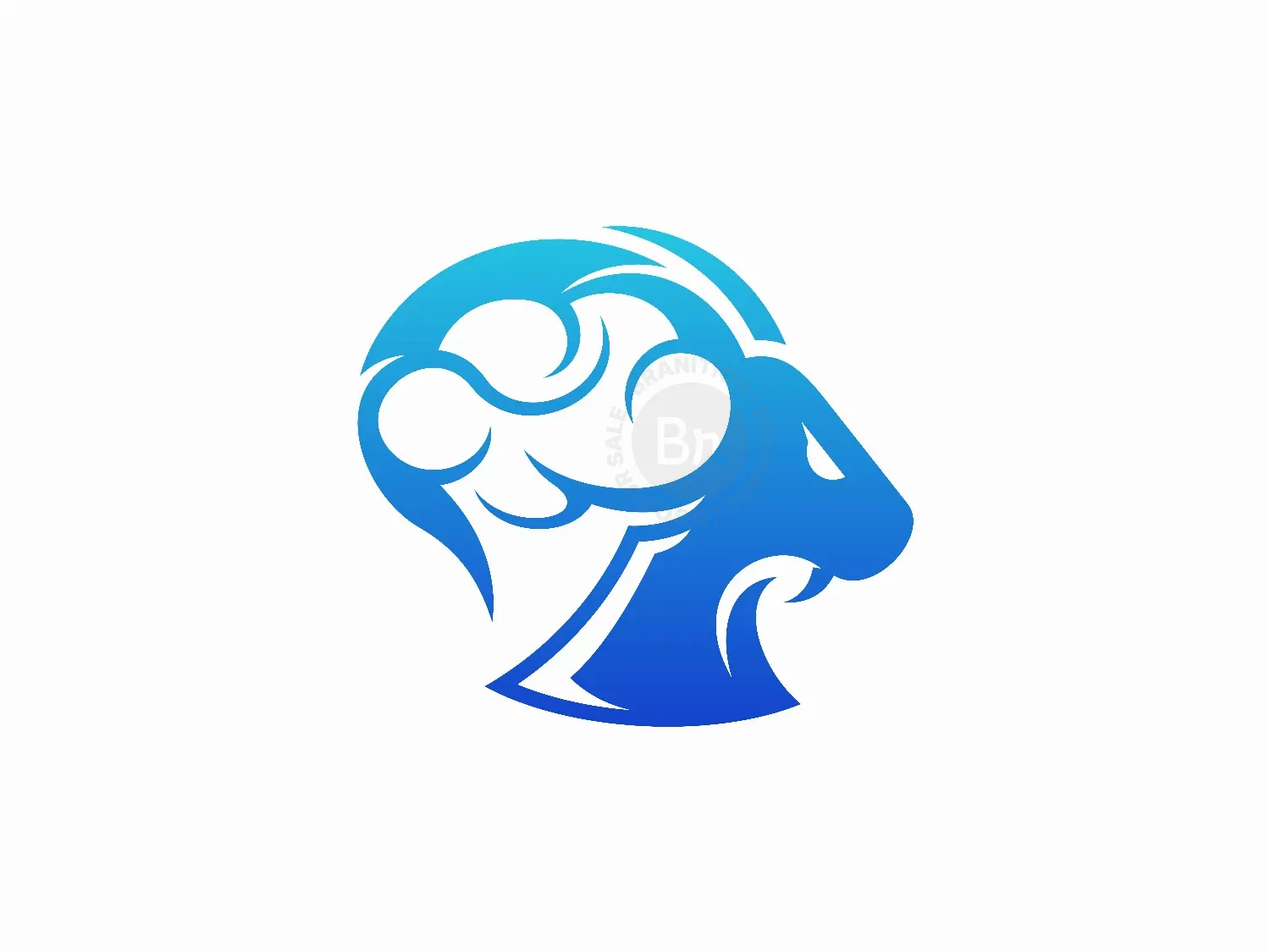 Goat Brain Logo