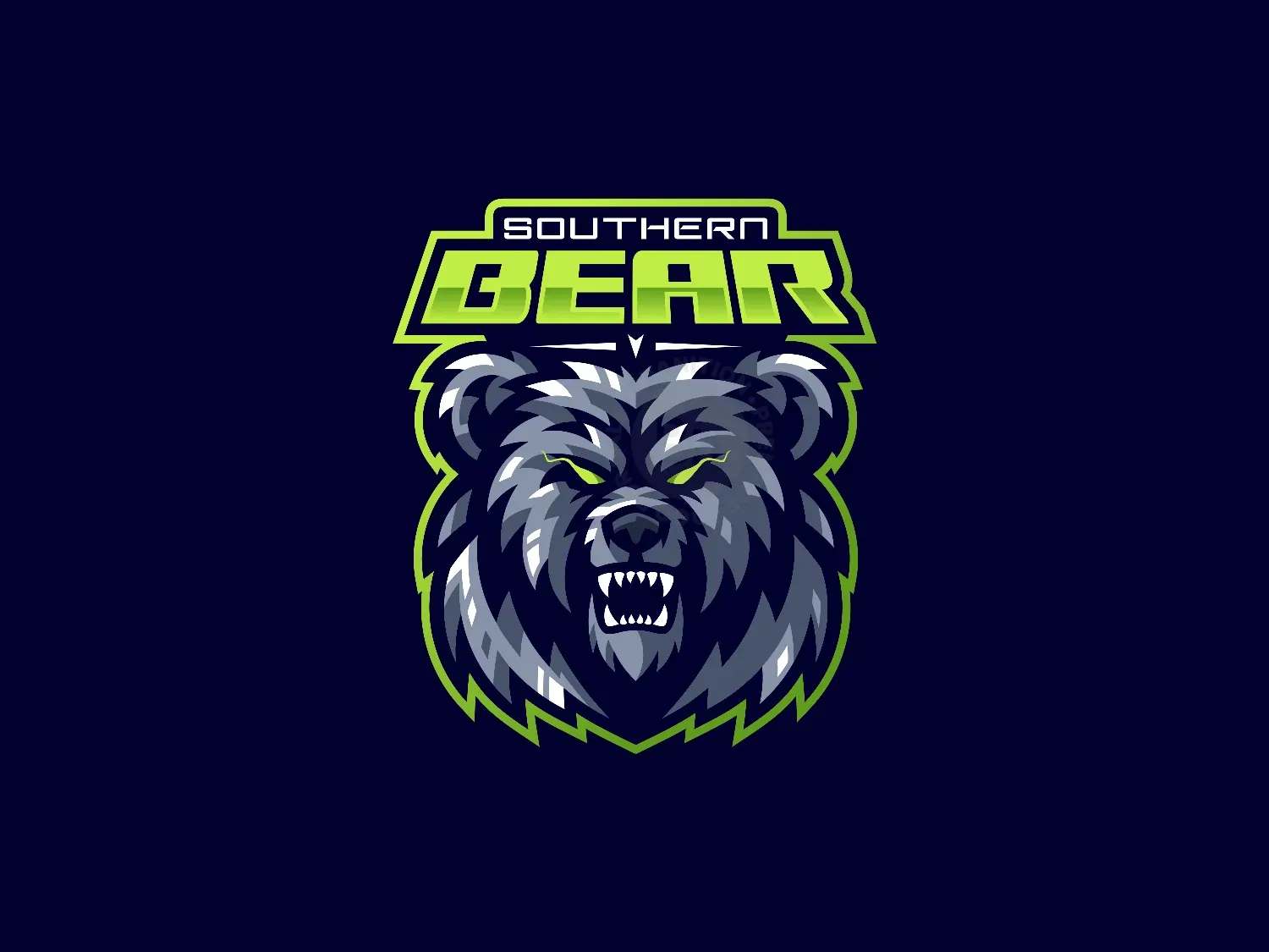 Fierce Bear Mascot