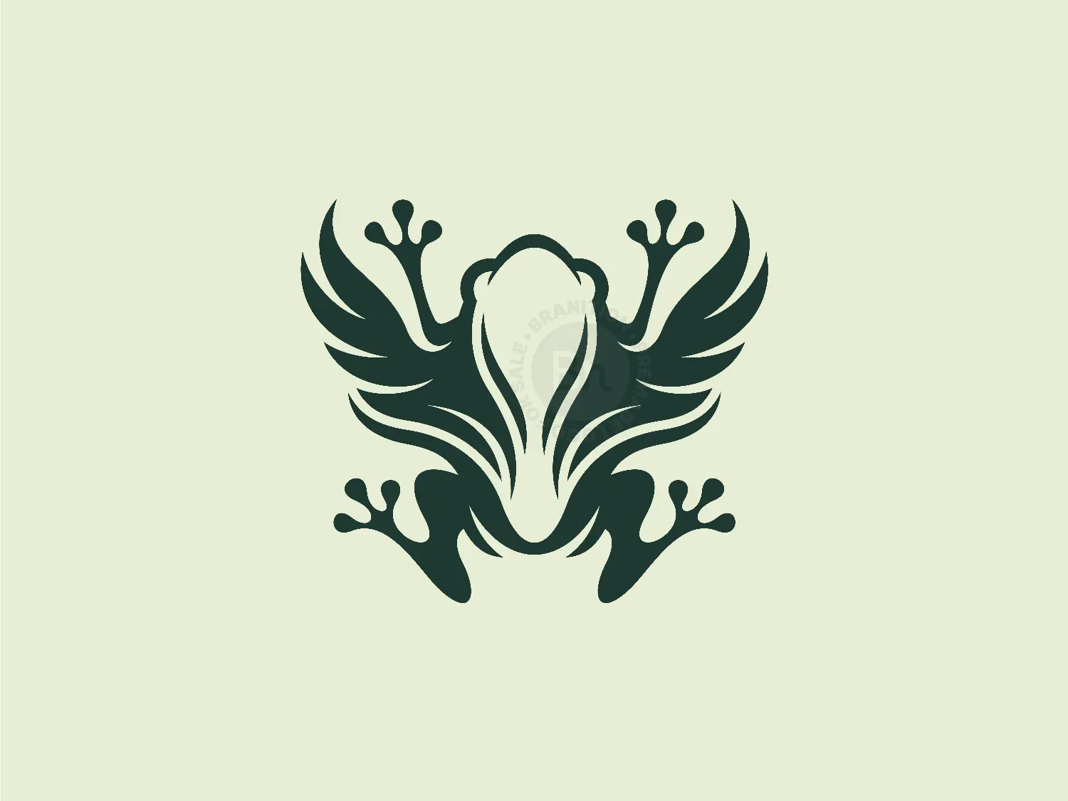 Frog Winged Logo