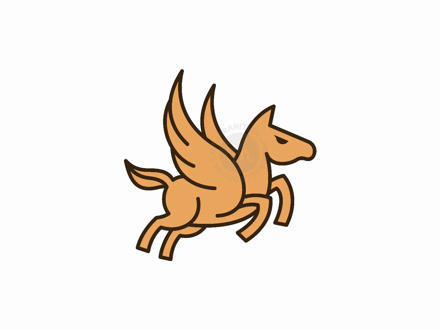 Horse Winged Logo