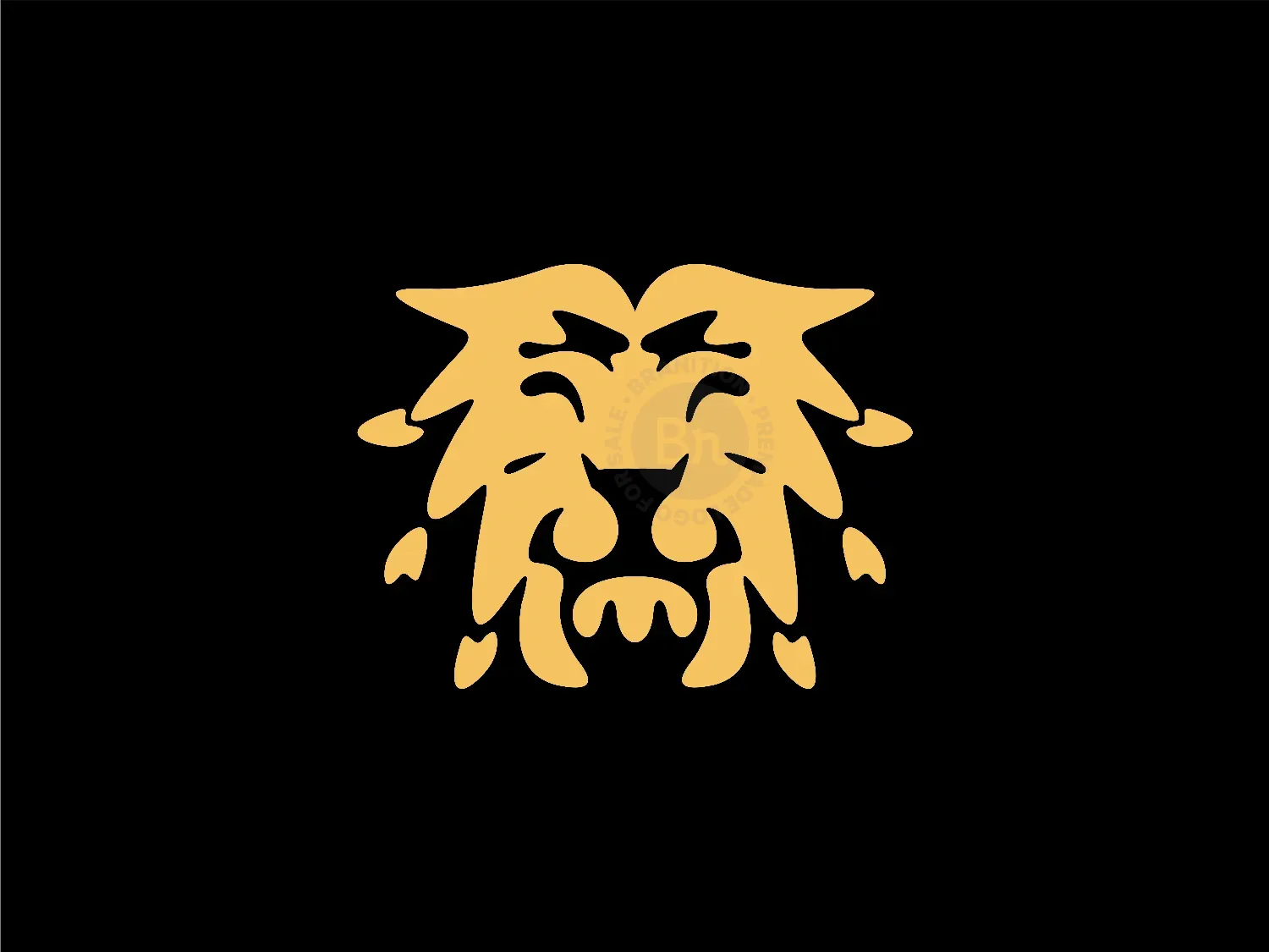 Modern Lion Logo