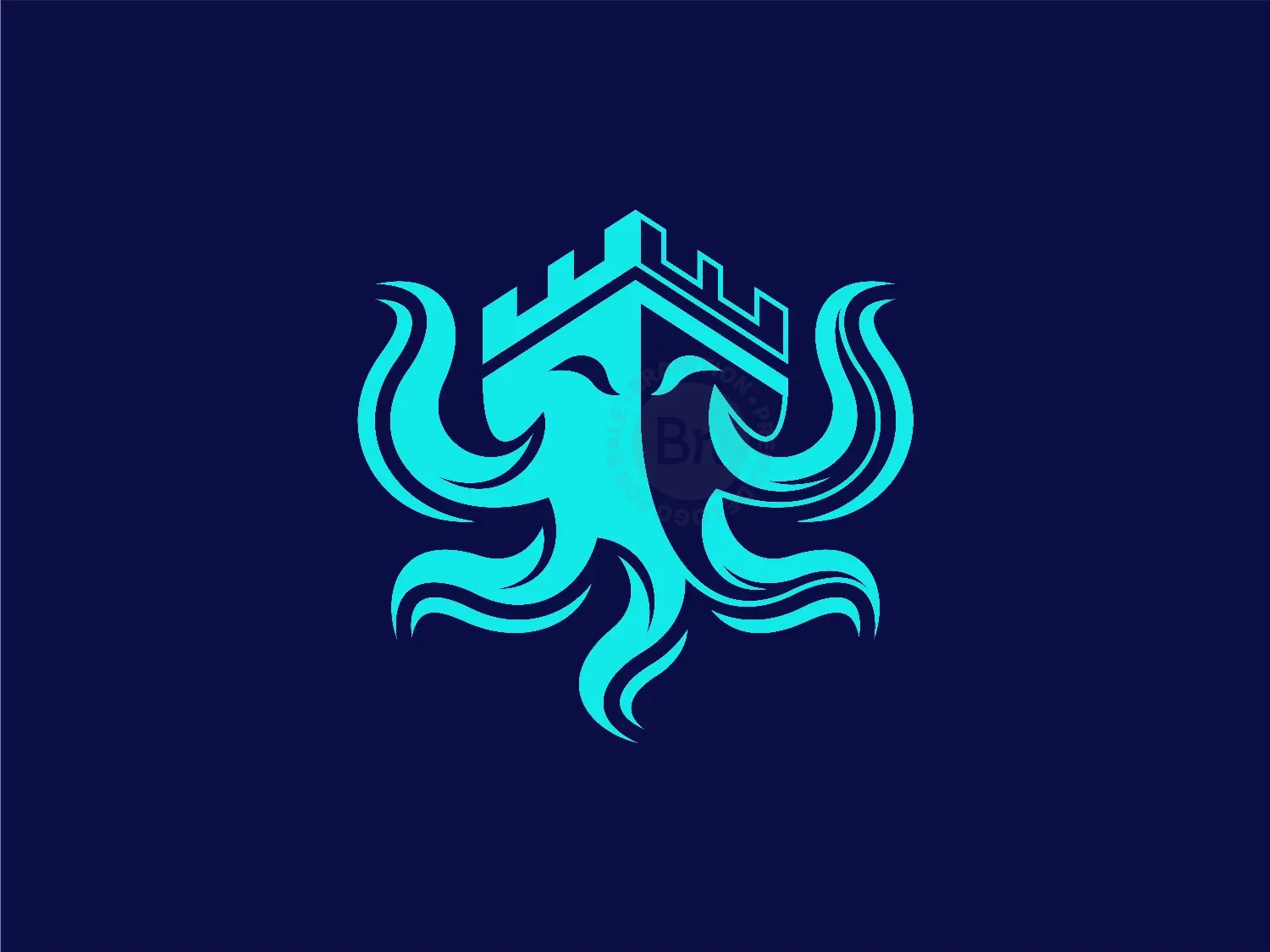 Castle Octopus Logo