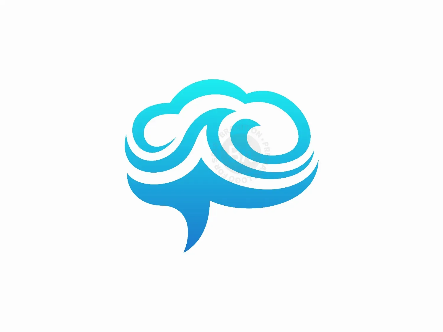 Brain Wave Logo