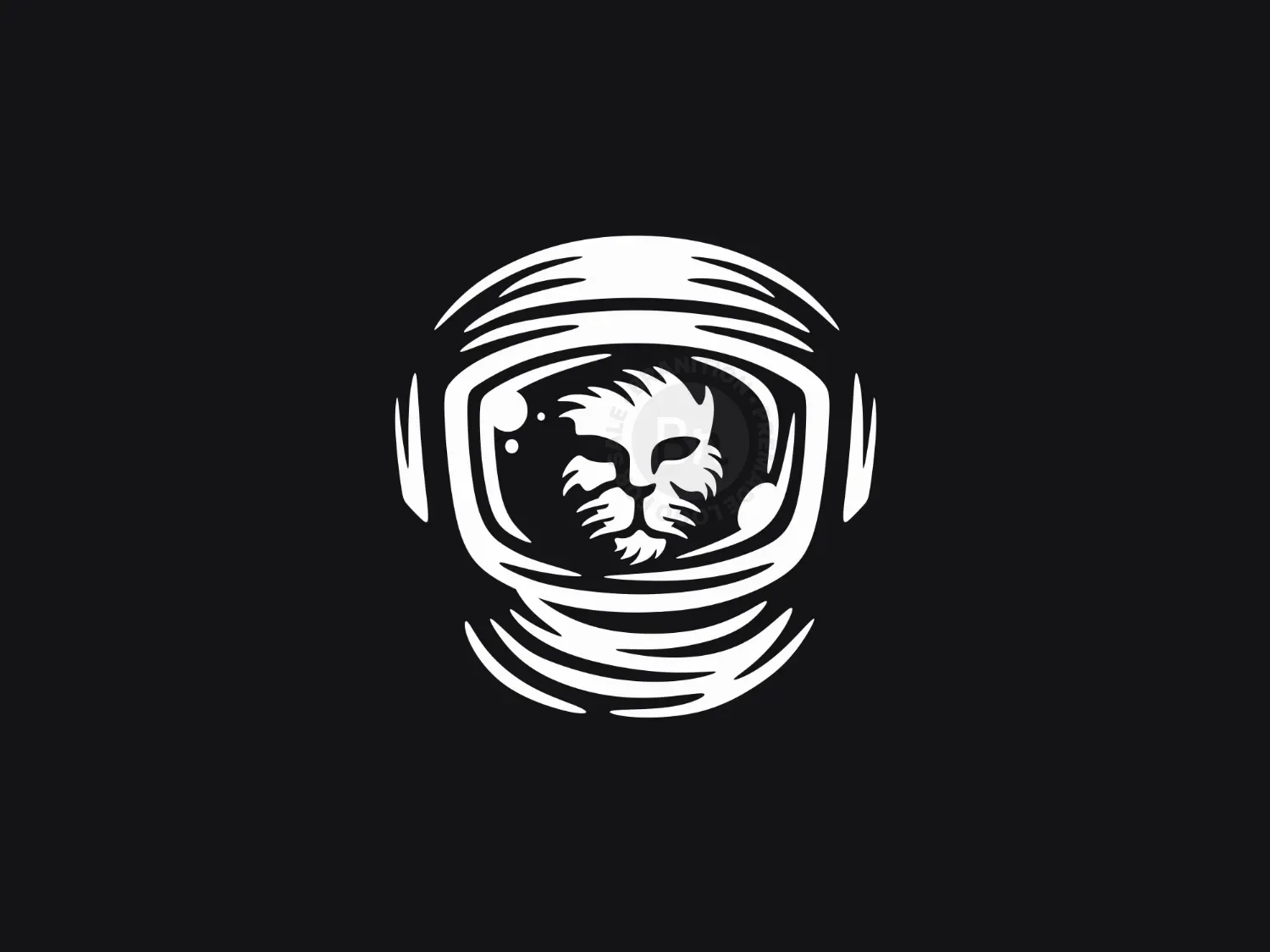 Cat Space Astronout Logo