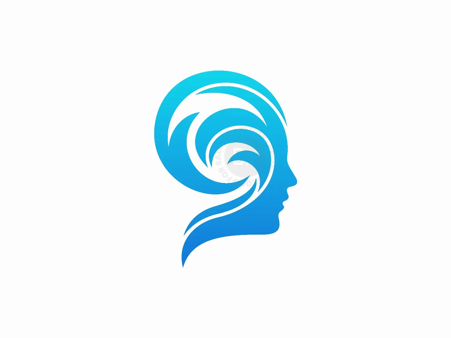 Head Human Wave Logo