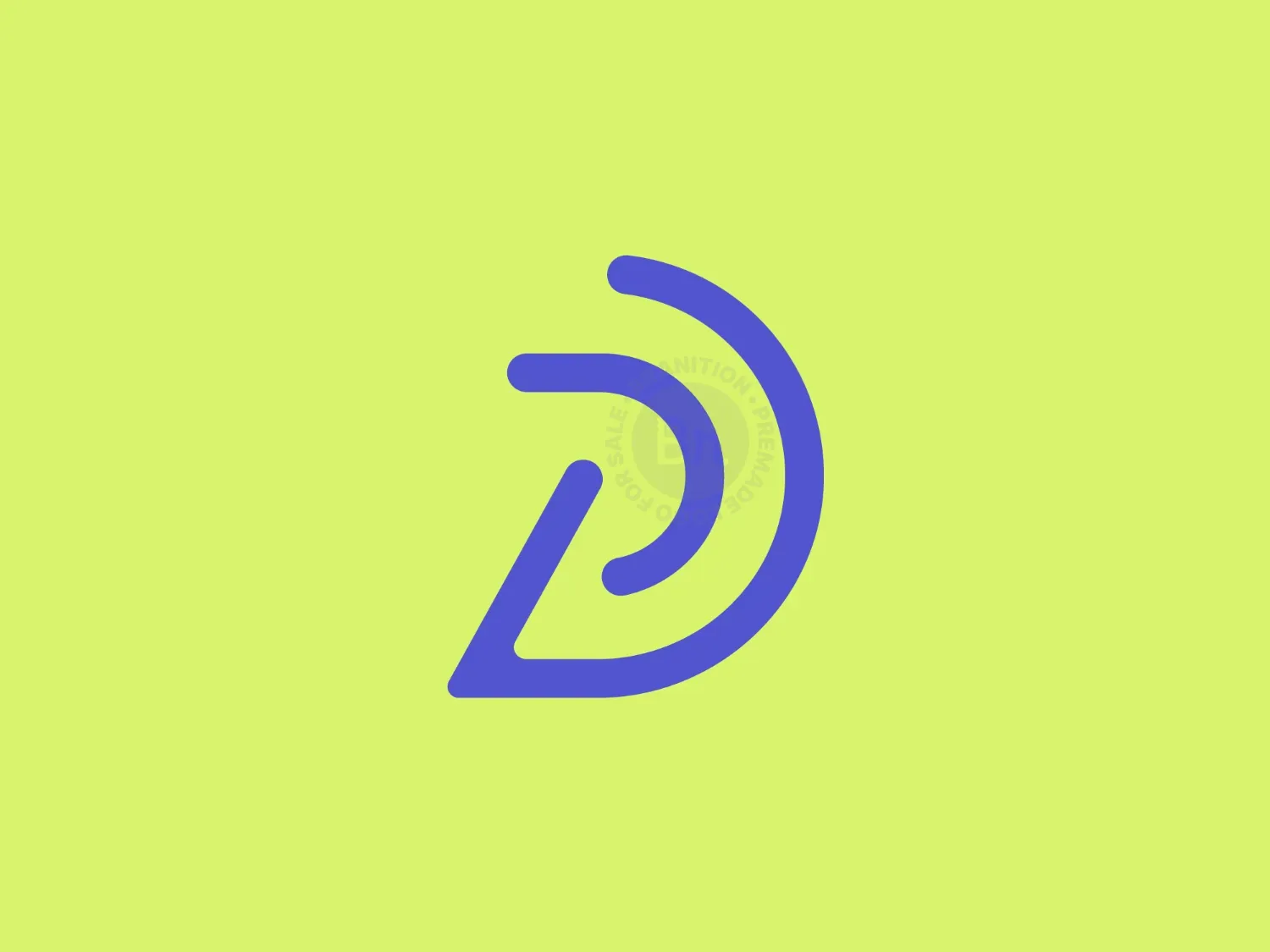 modern d logo logo 4