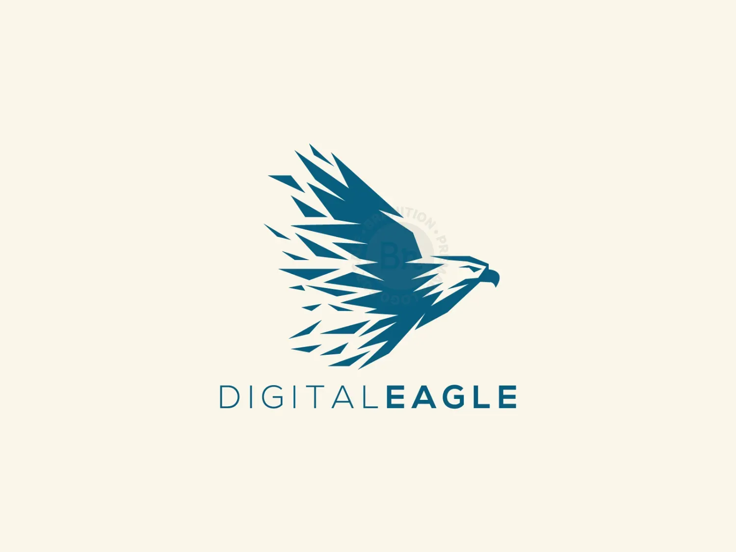 Digital Eagle Vector Logo For Sale!