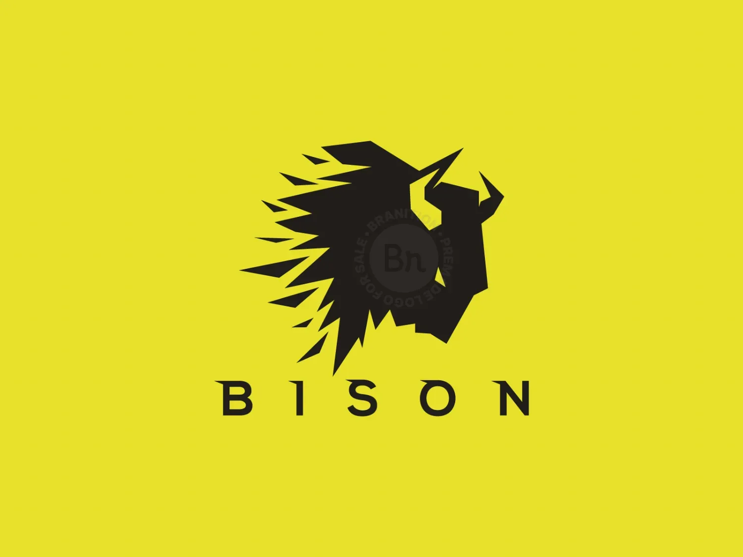 Bison Eagle Vector Logo For Sale!