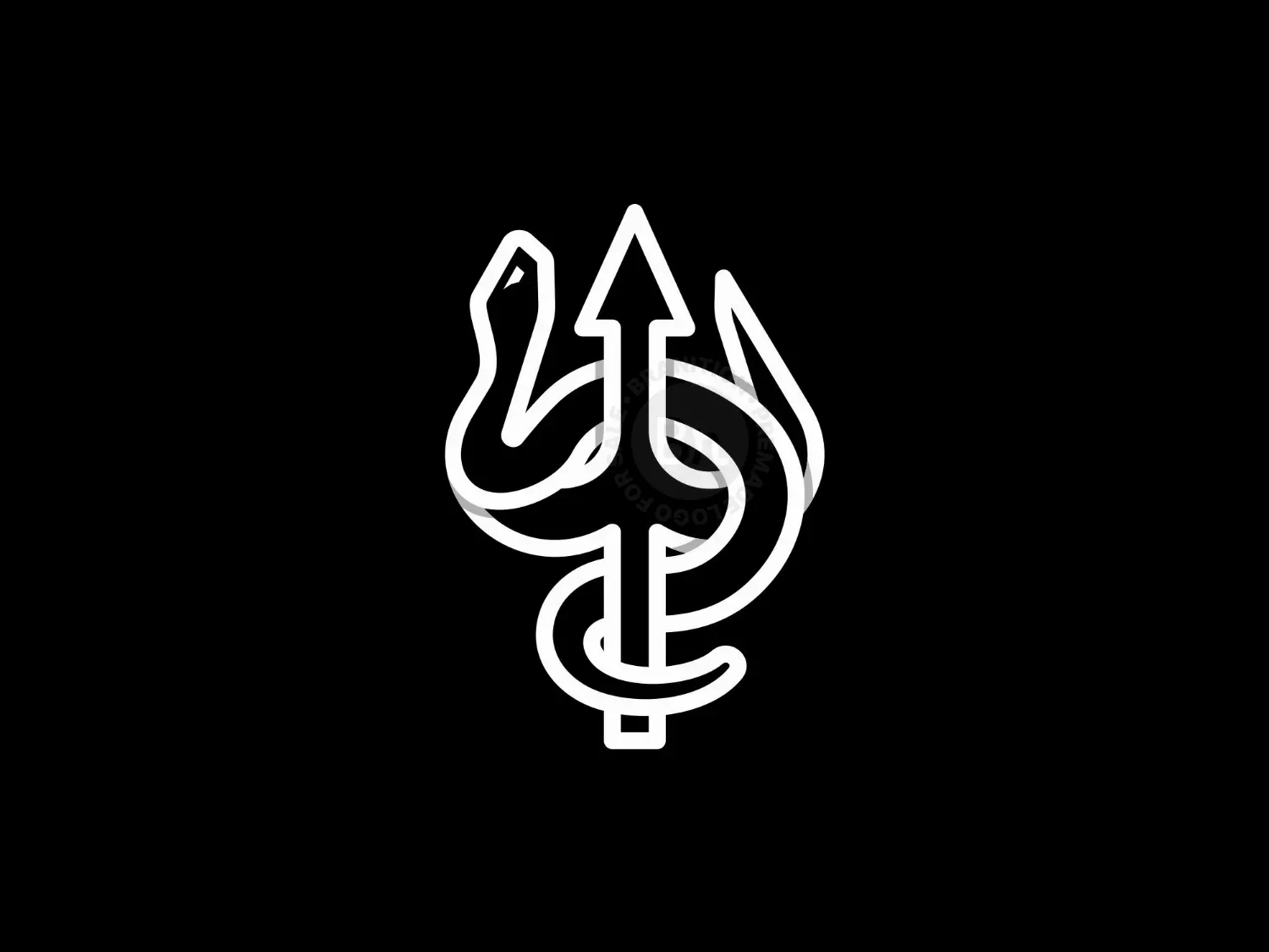 Snake Trident Logo