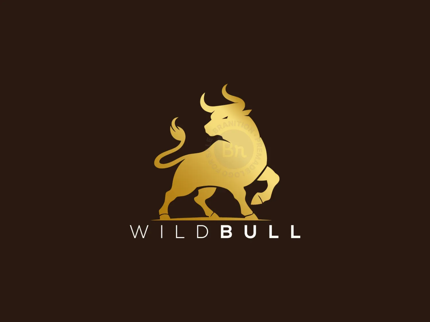 Bull Vector Logo For Sale!