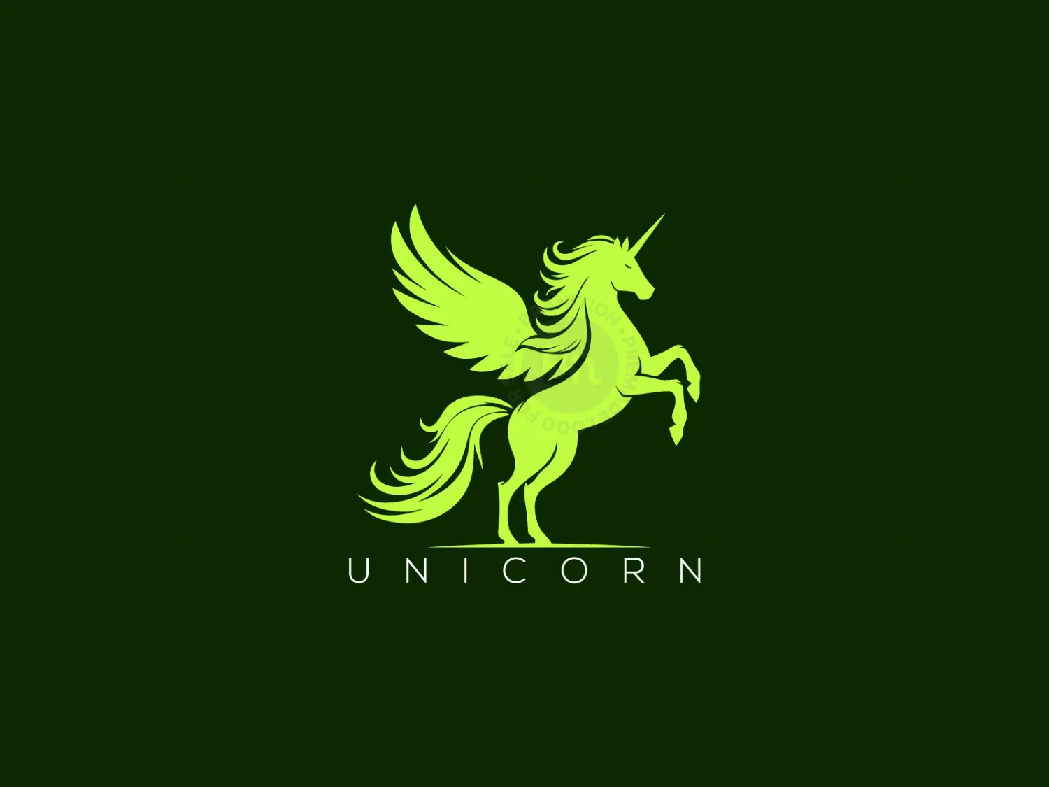 Unicorn Vector Logo For Sale!