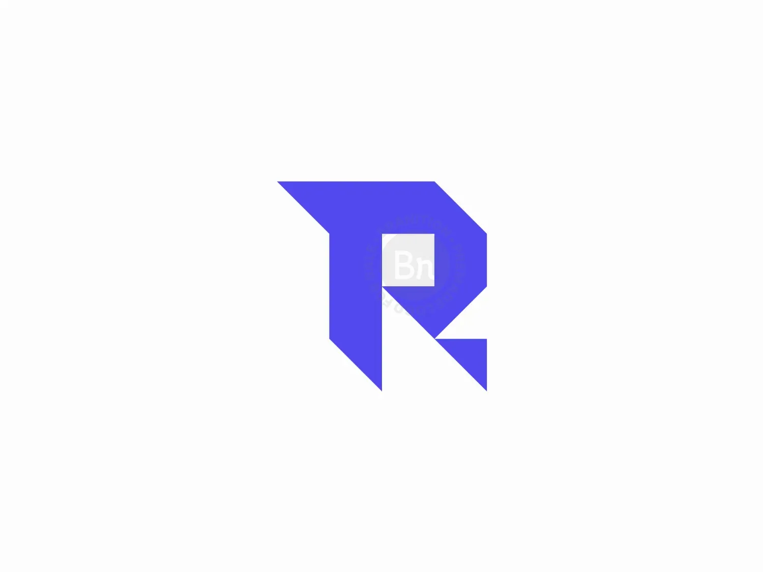 modern r logo logo 1