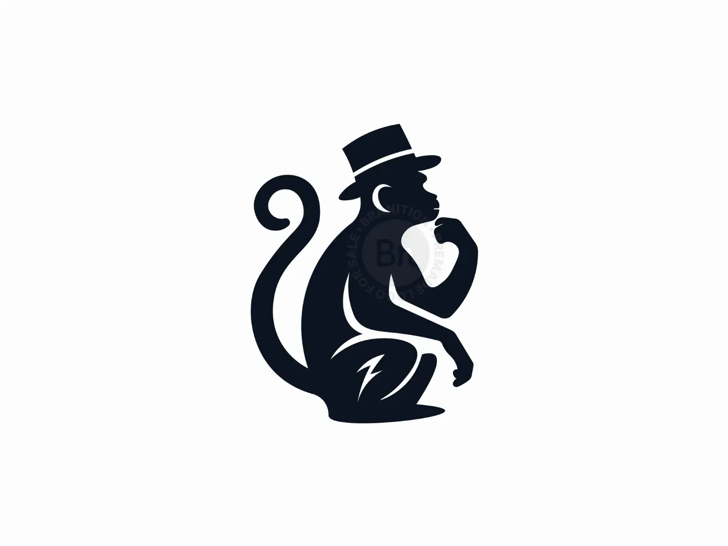 Monkey With A Cap Logo